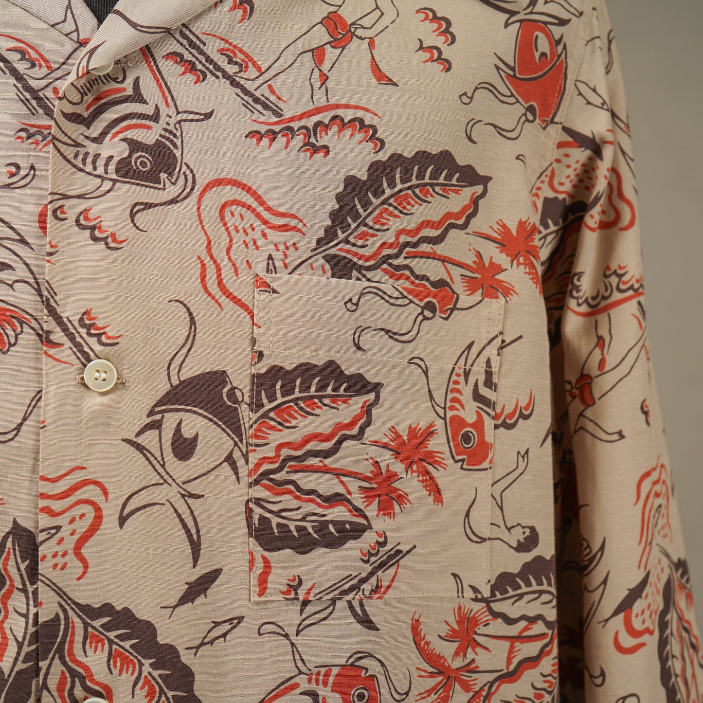 SEA ISLAND - L/S COVERALL SHIRTS / BYGH5107
