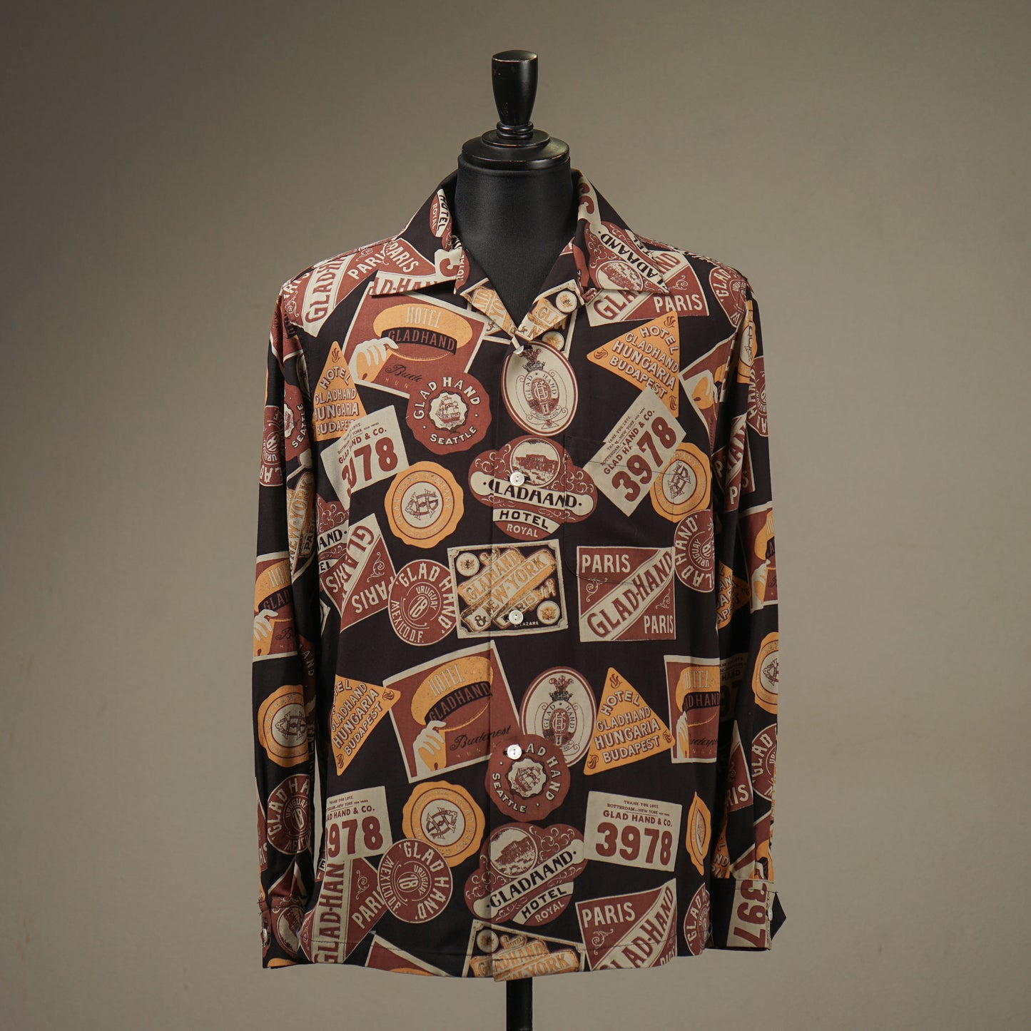 LUGGAGE LABEL - L/S SHIRTS / BYGH5105