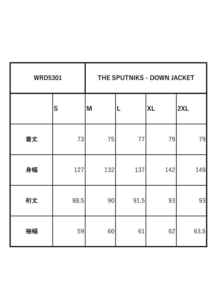 THE SPUTNIKS - DOWN JACKET / WRD5301