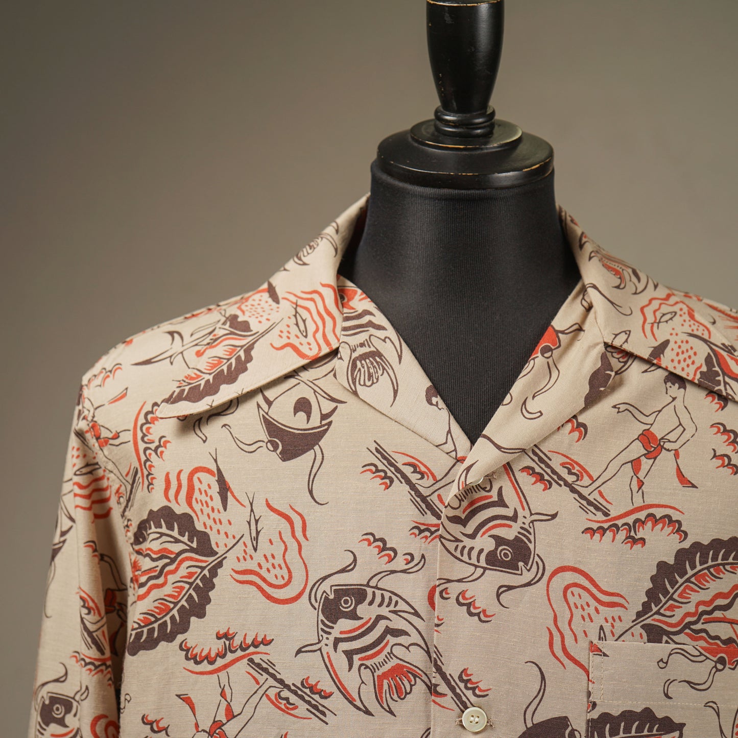 SEA ISLAND - L/S COVERALL SHIRTS / BYGH5107