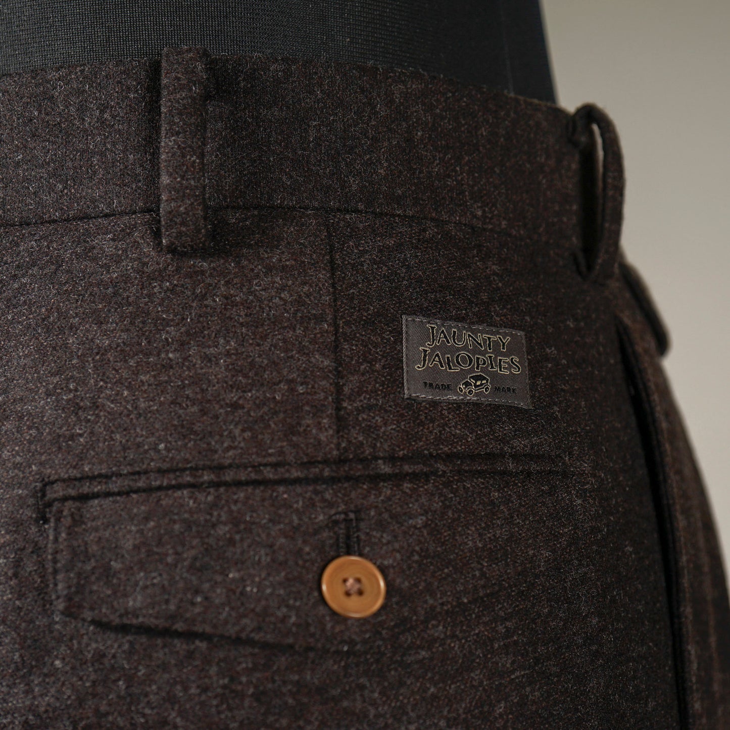 JAUNTY JALOPIES - STOMP FIT TROUSERS / 23-AW