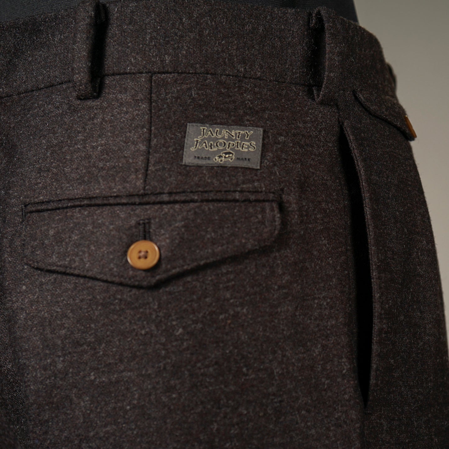 JAUNTY JALOPIES - STOMP FIT TROUSERS / 23-AW
