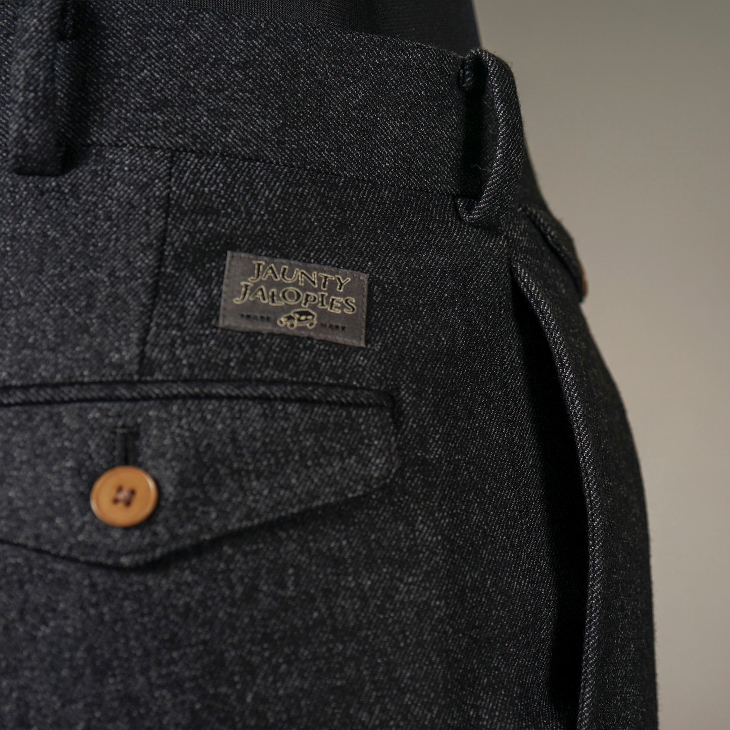 JAUNTY JALOPIES - STOMP FIT TROUSERS / 23-AW