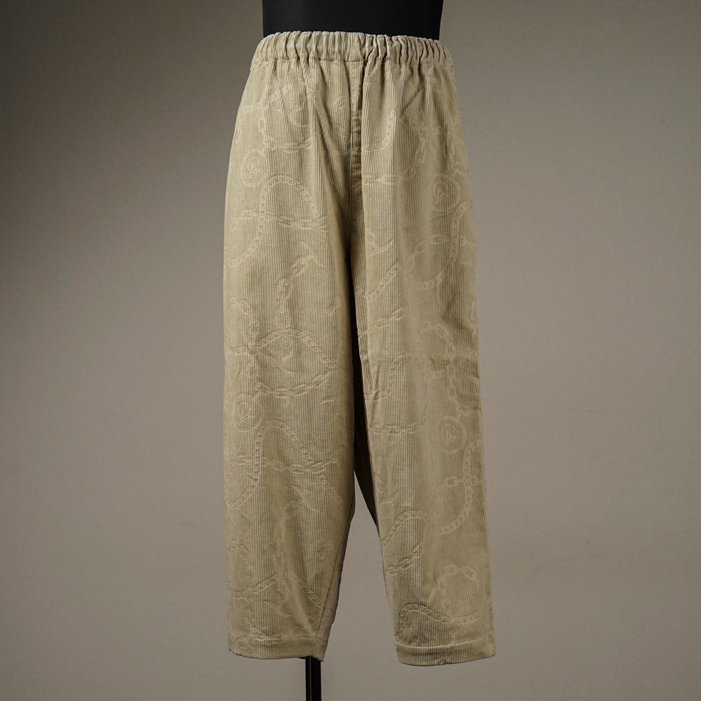 CHAIN LINK - CORDUROY EAZY PANTS / GSV-23-AW-11