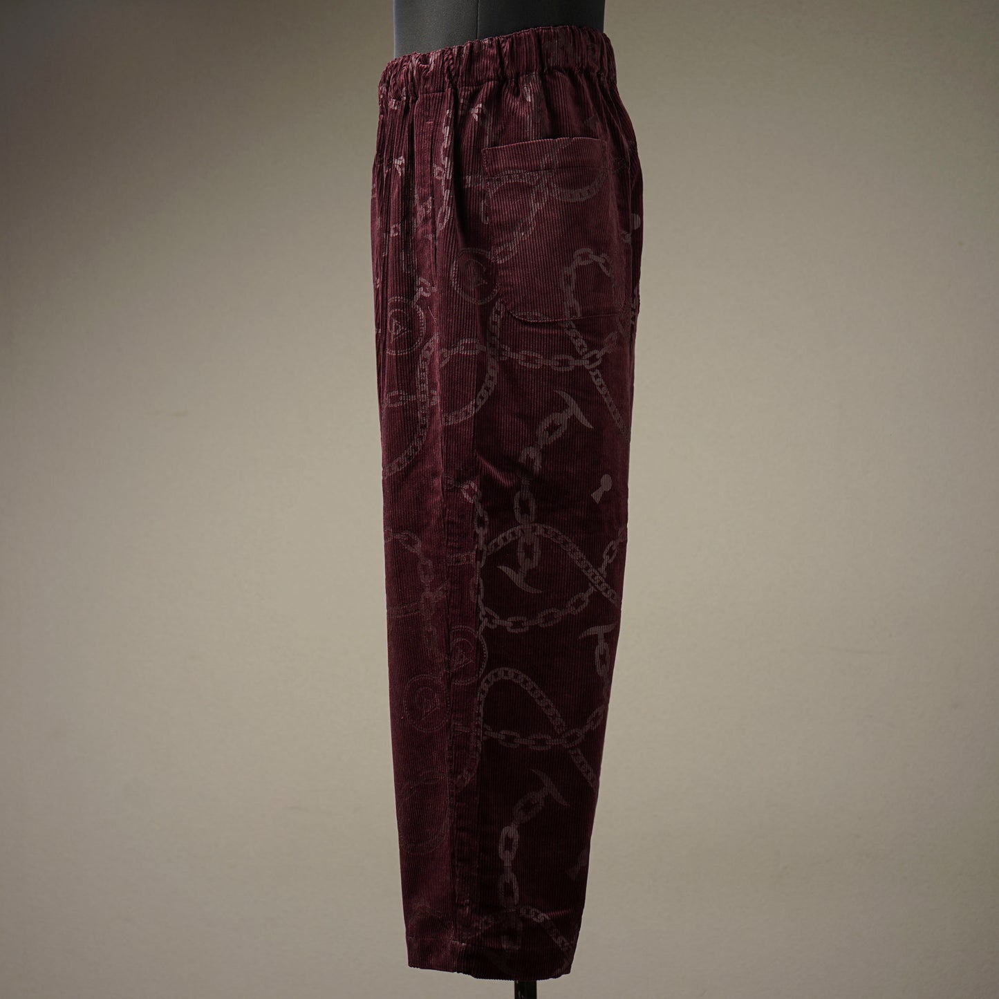 CHAIN LINK - CORDUROY EAZY PANTS / GSV-23-AW-11