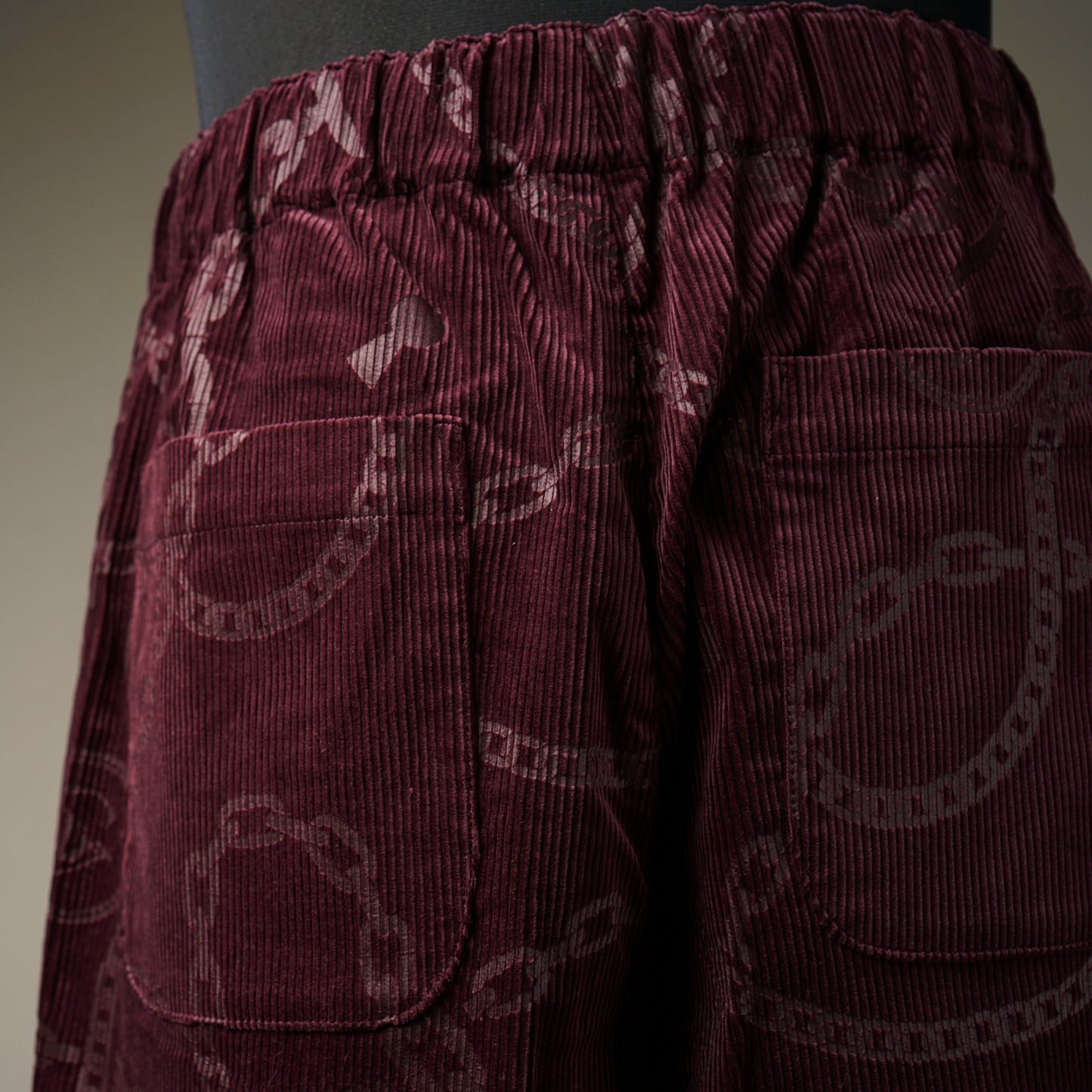 CHAIN LINK - CORDUROY EAZY PANTS / GSV-23-AW-11