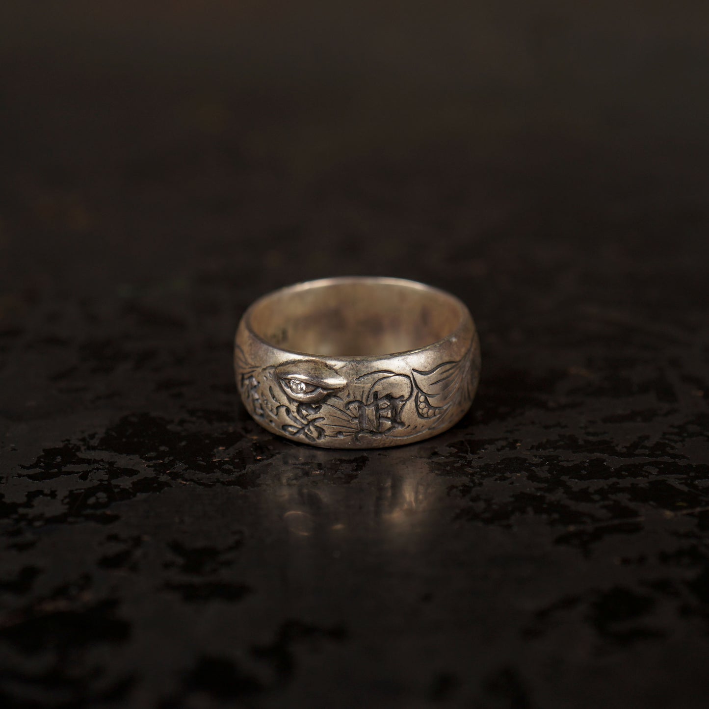 GSV THUMB - RING "EYE OF PROVIDENCE"/ GALCIA×GSV-15