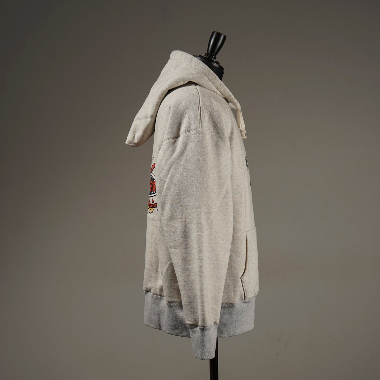 EATER - DOUBLE FACE HOODIE / WRD-23-AW-13