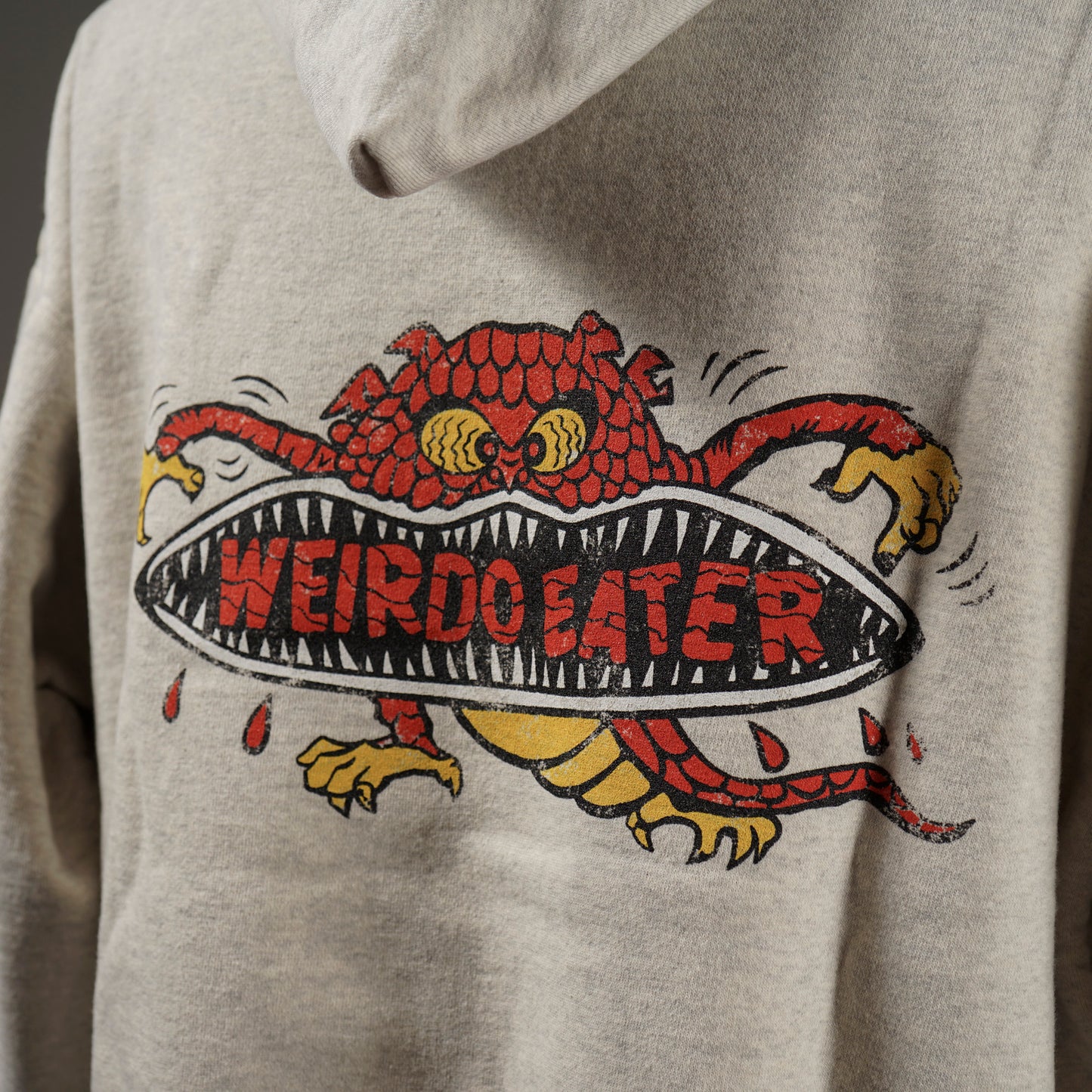 EATER - DOUBLE FACE HOODIE / WRD-23-AW-13