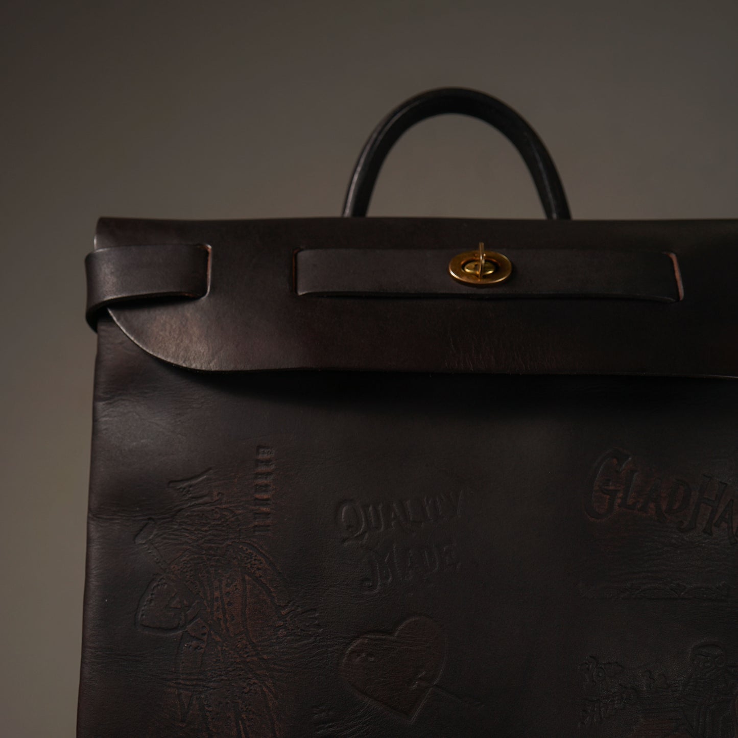 【RESTOCK】LEATHER VOYAGE 2WAY RUCKSACK "GLAD POSTALS"
