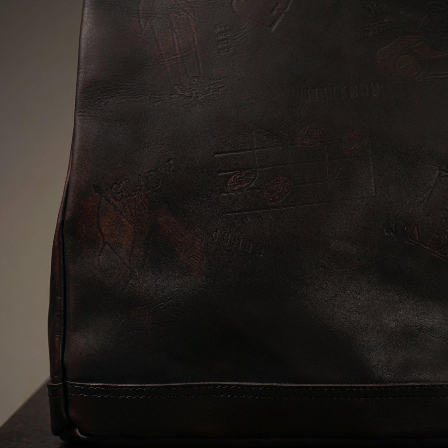 【RESTOCK】LEATHER VOYAGE 2WAY RUCKSACK "GLAD POSTALS"