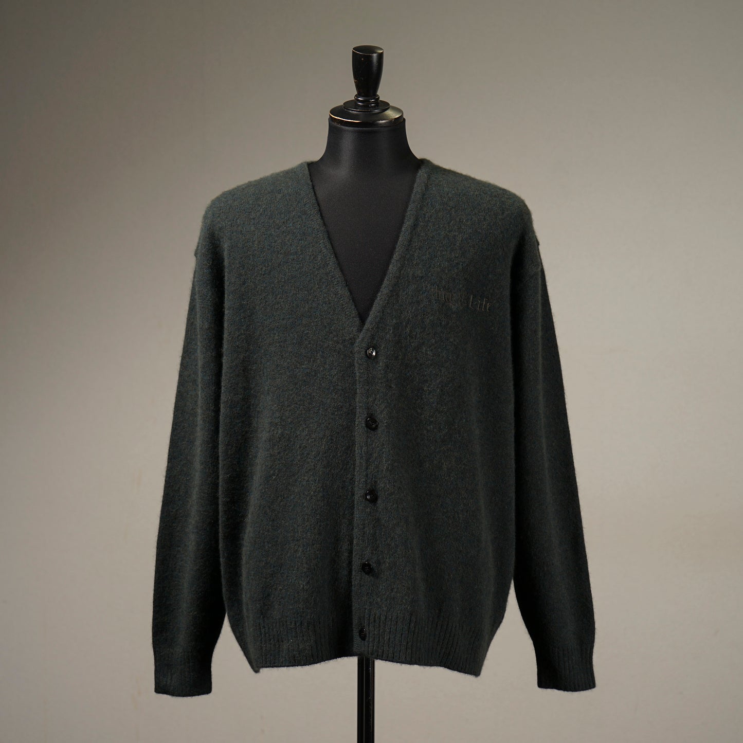 SACRED HEART - RACCOON CARDIGAN / GSV-23-AW-07