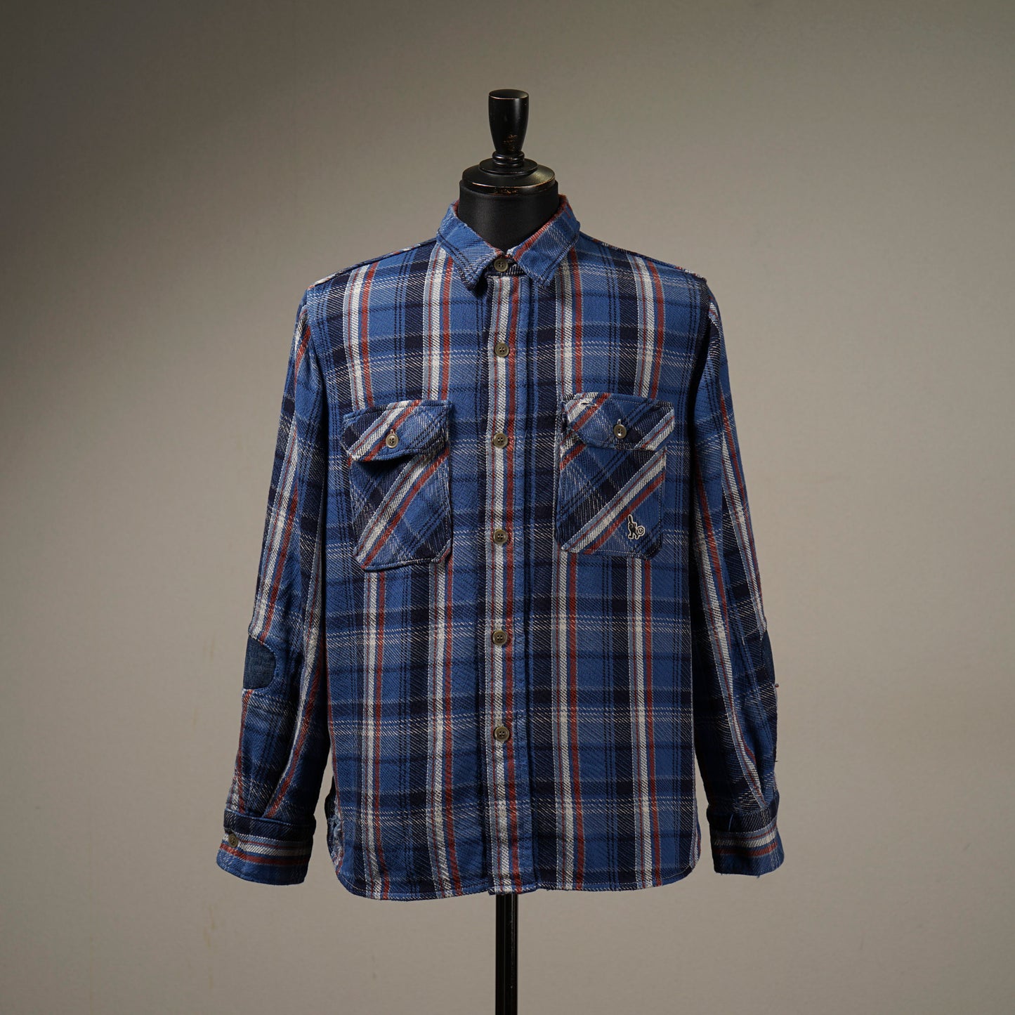 FUCK U - L/S CHECK SHIRTS / WRD-23-AW-11