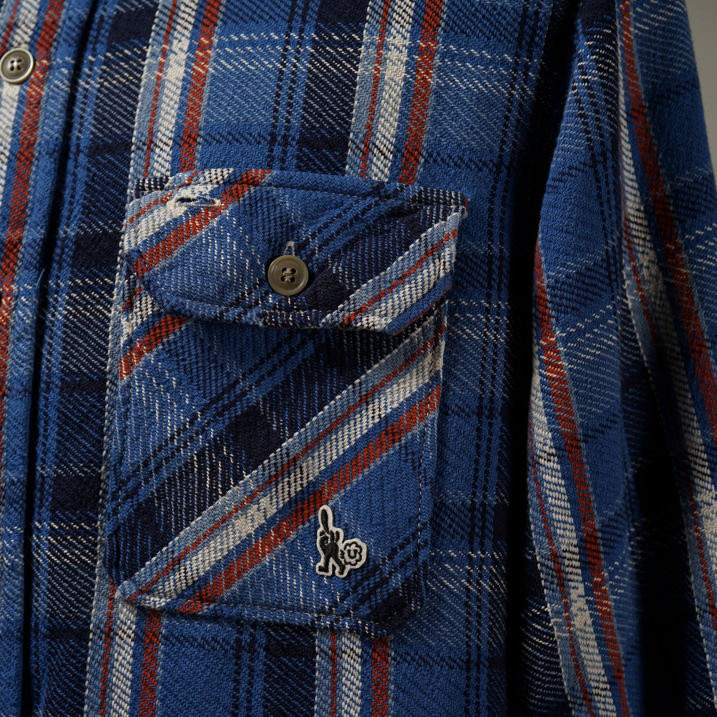 FUCK U - L/S CHECK SHIRTS / WRD-23-AW-11