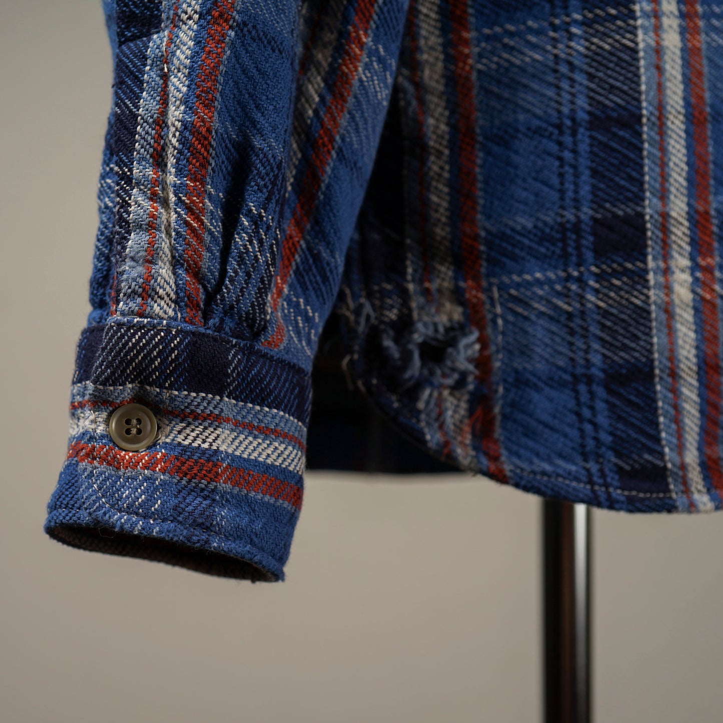 FUCK U - L/S CHECK SHIRTS / WRD-23-AW-11
