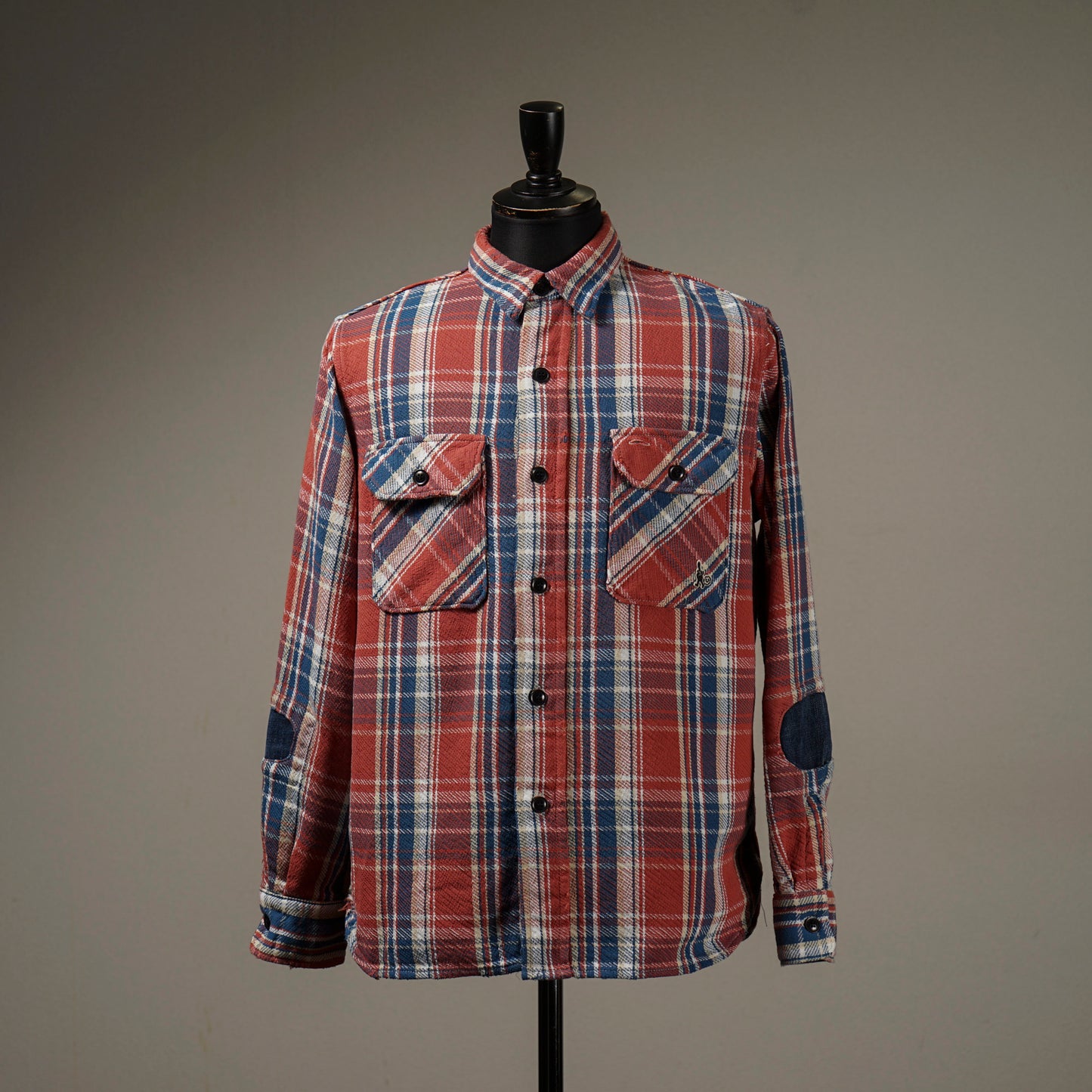 FUCK U - L/S CHECK SHIRTS / WRD-23-AW-11