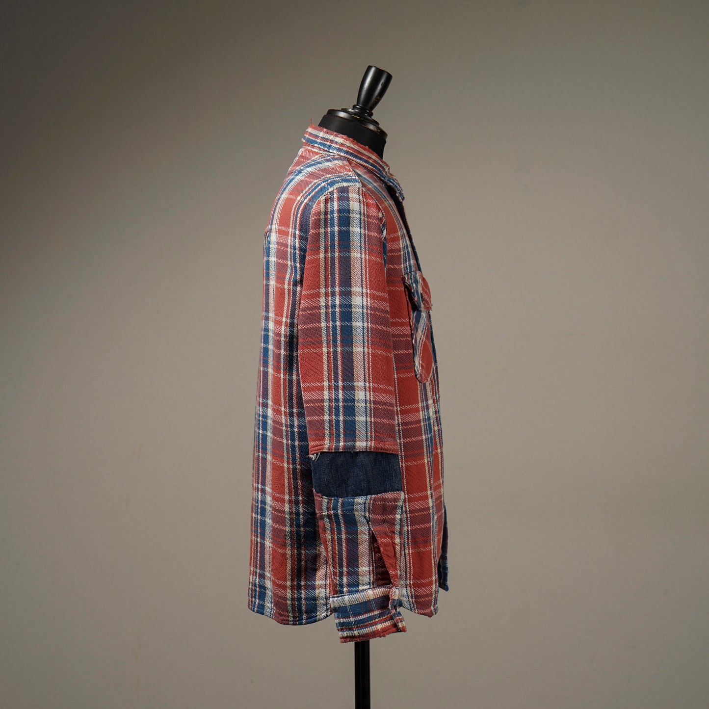 FUCK U - L/S CHECK SHIRTS / WRD-23-AW-11