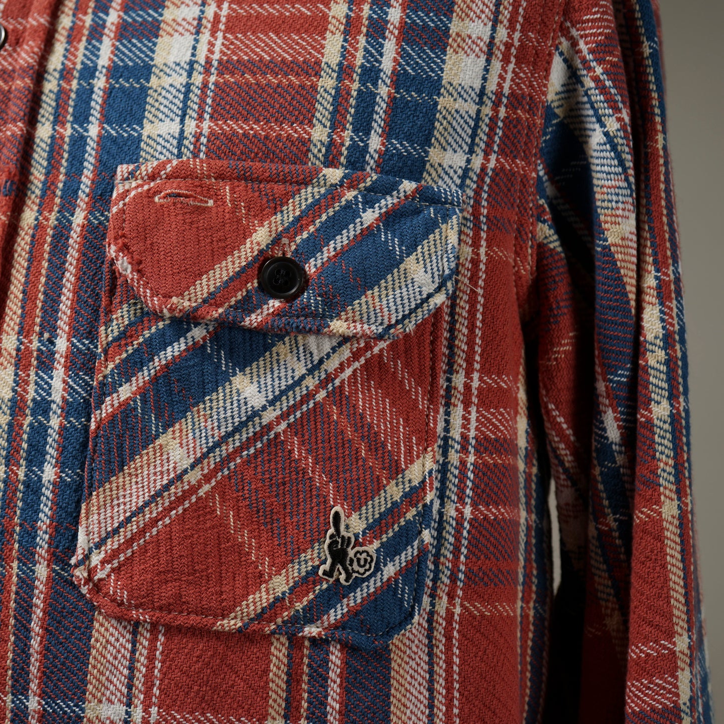 FUCK U - L/S CHECK SHIRTS / WRD-23-AW-11