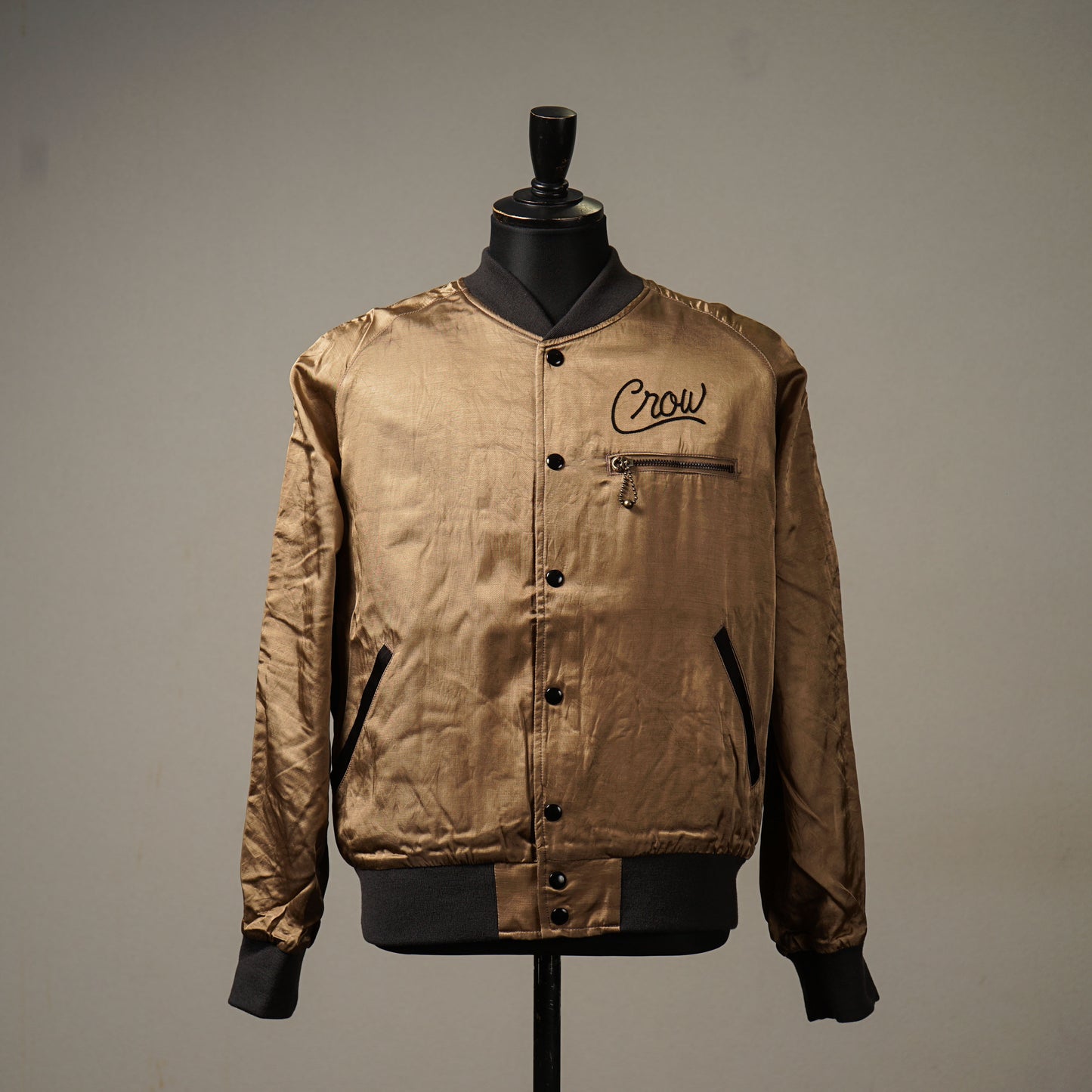 THIRTEEN CROWS - SATIN JACKET / OC-24-SS-01