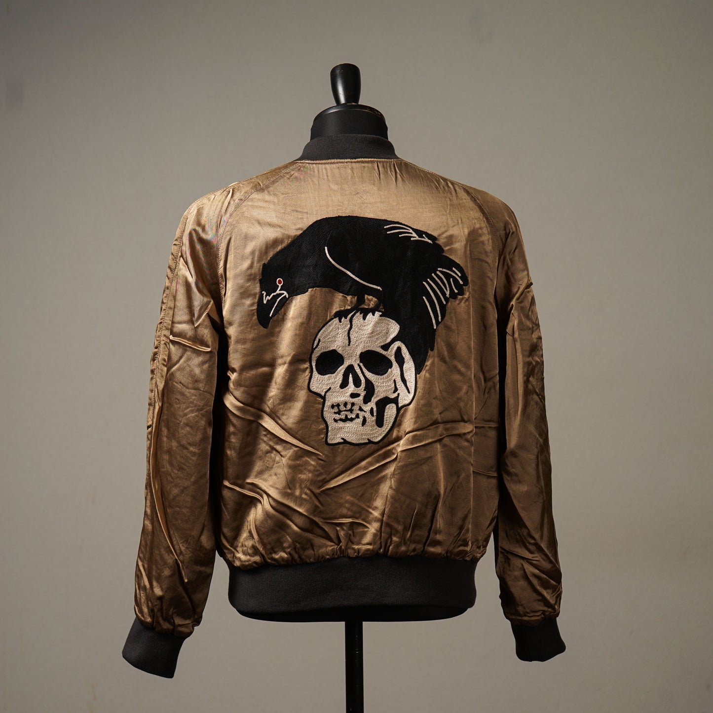 THIRTEEN CROWS - SATIN JACKET / OC-24-SS-01