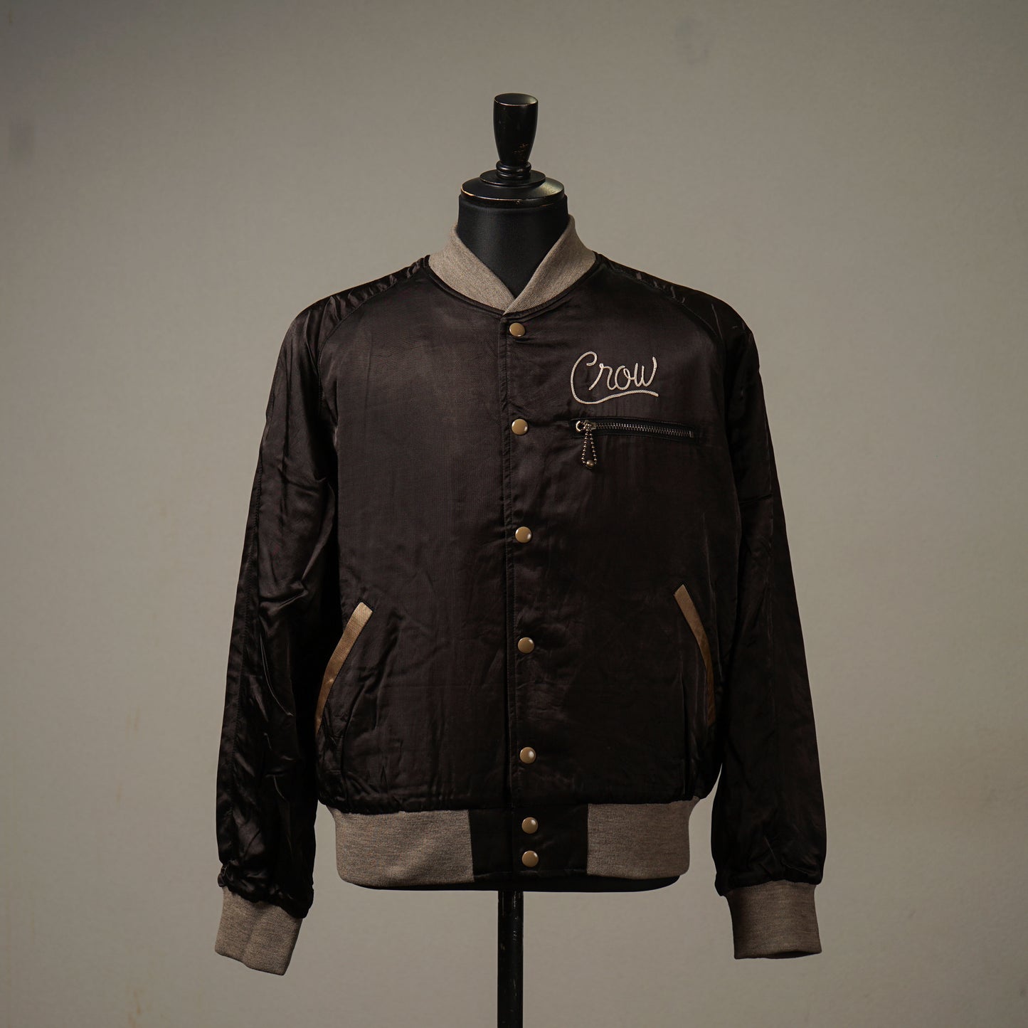 THIRTEEN CROWS - SATIN JACKET / OC-24-SS-01