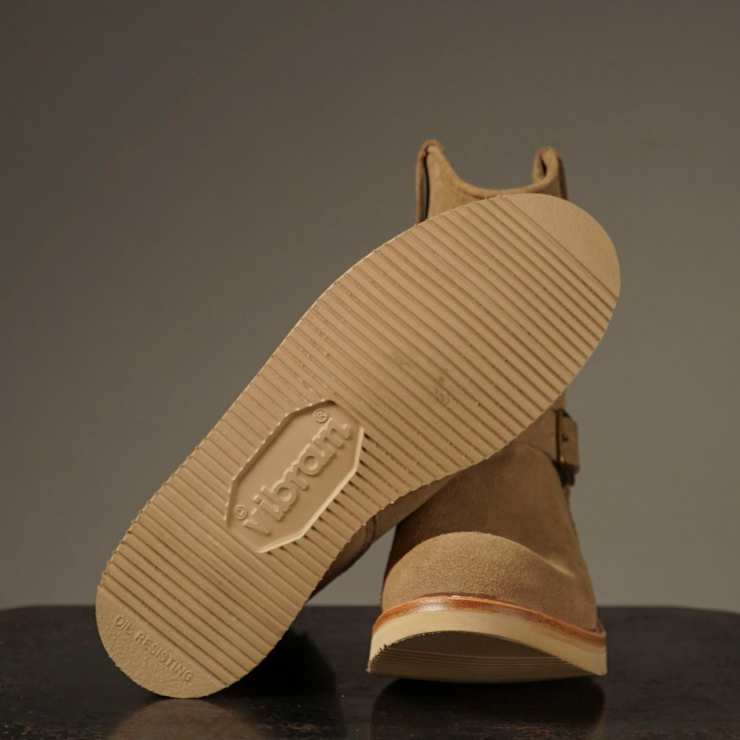 SHORT ENGINEER BOOTS "SUEDE"