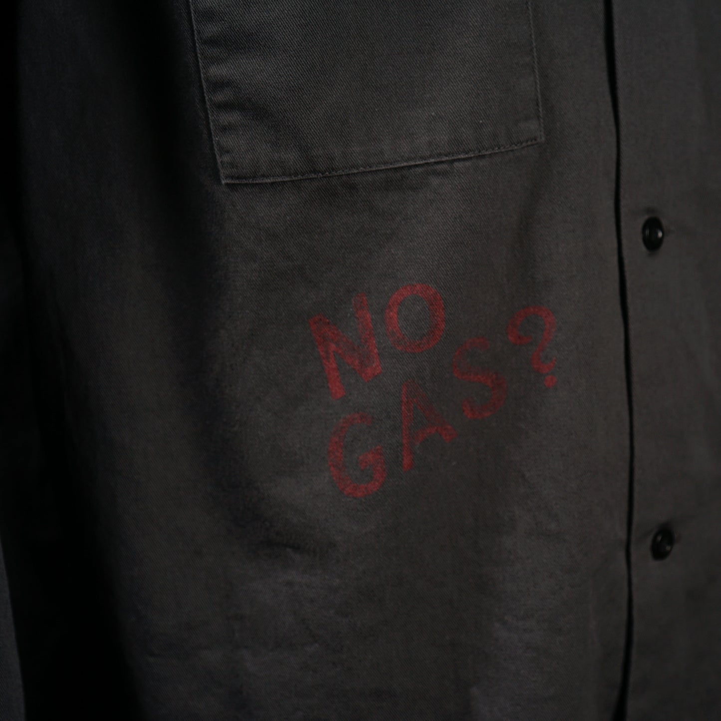 NO GAS? - L/S WORK SHIRTS / WRD-24-AW-08
