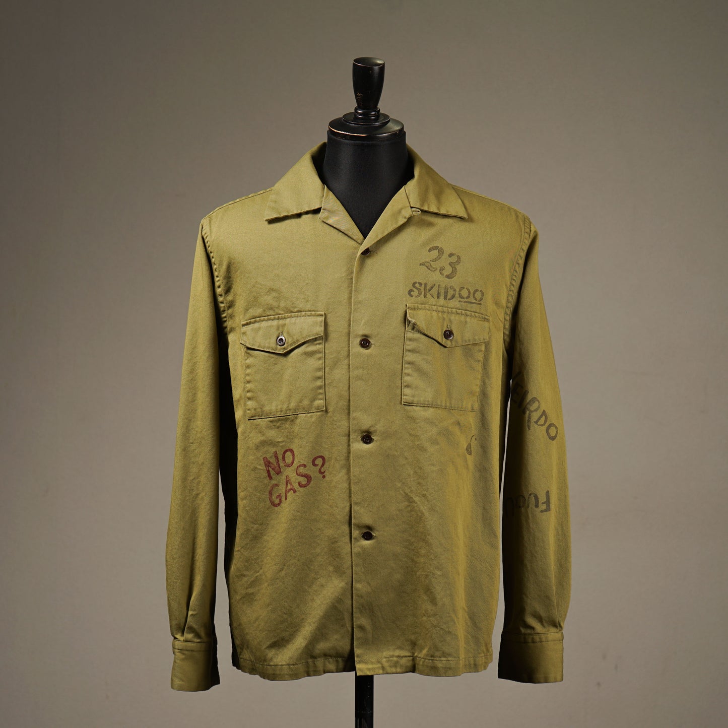 NO GAS? - L/S WORK SHIRTS / WRD-24-AW-08