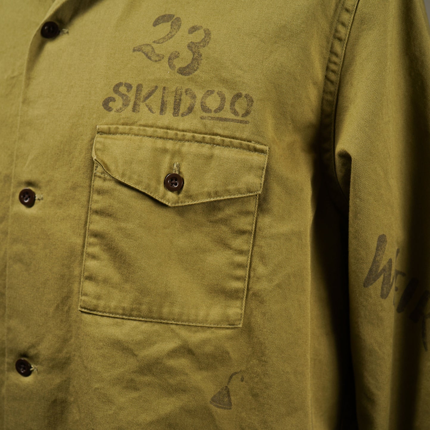 NO GAS? - L/S WORK SHIRTS / WRD-24-AW-08