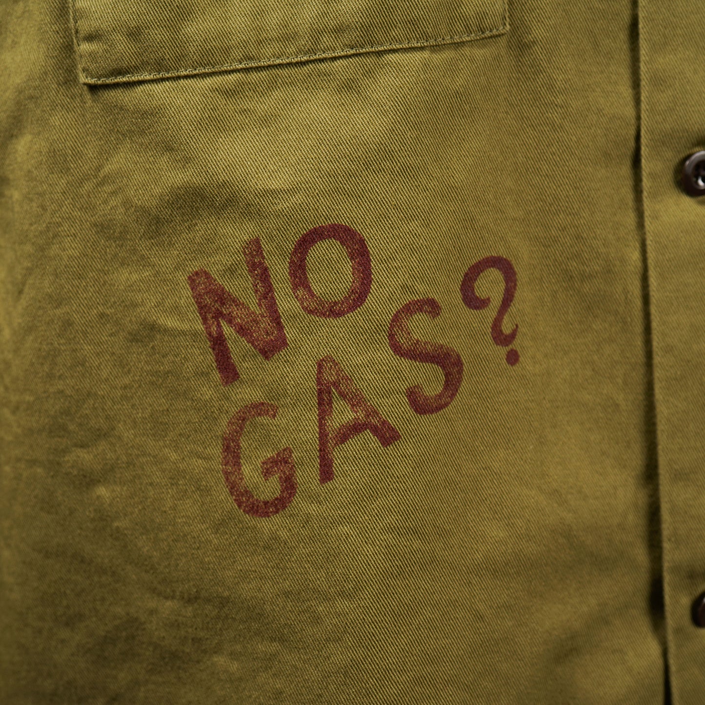 NO GAS? - L/S WORK SHIRTS / WRD-24-AW-08
