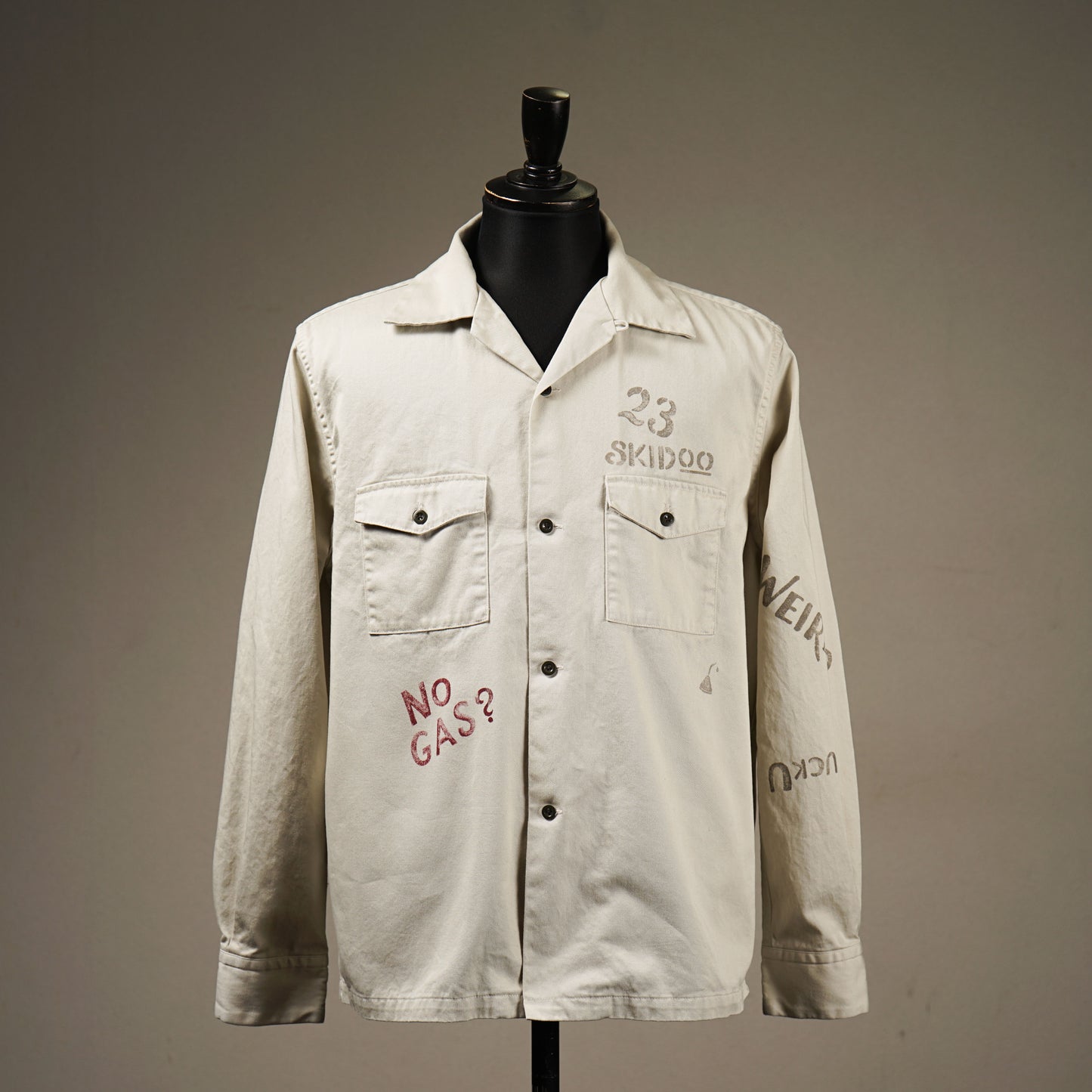 NO GAS? - L/S WORK SHIRTS / WRD-24-AW-08