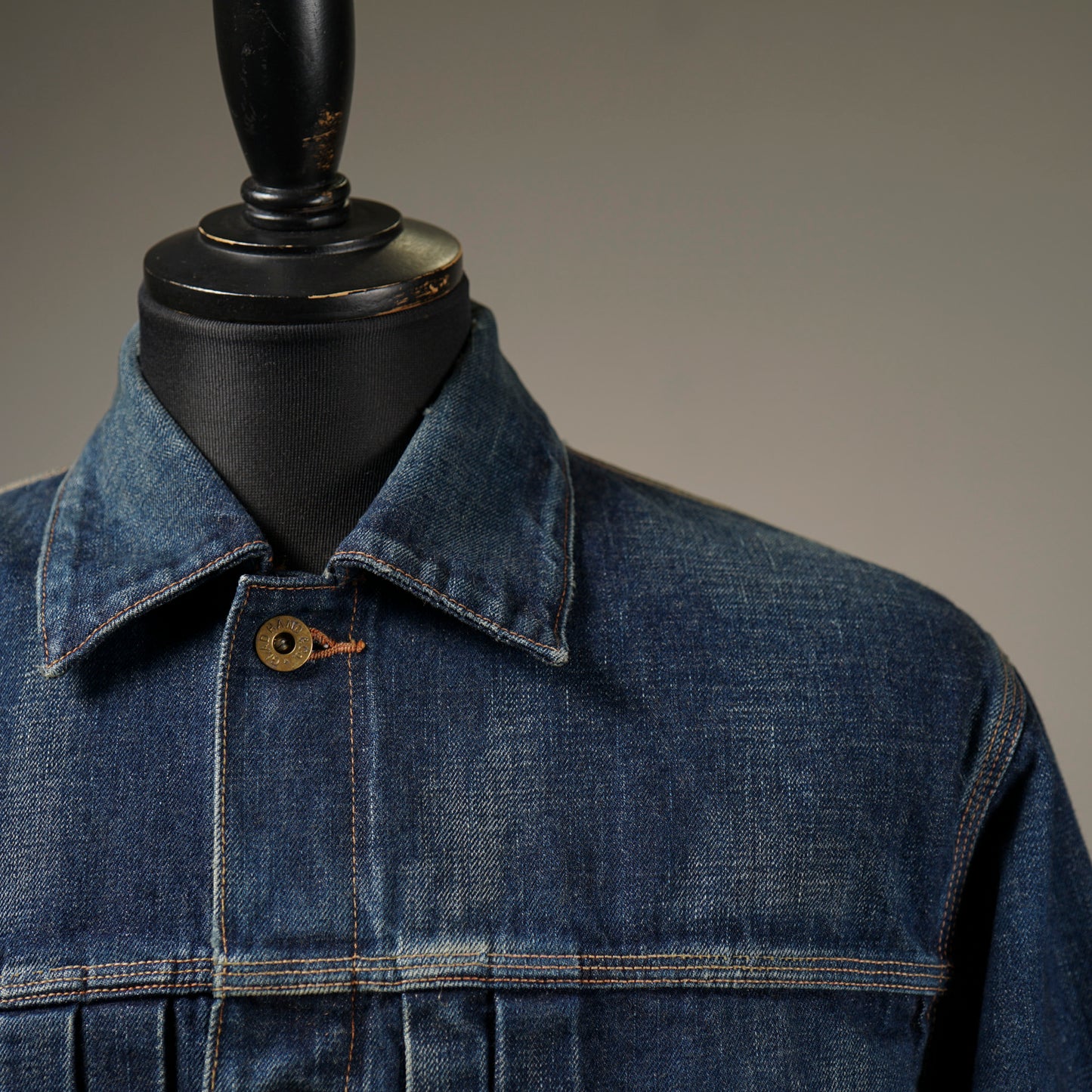 LIZZY - DENIM JACKET HAND PAINT / BYGH-23-AW-10