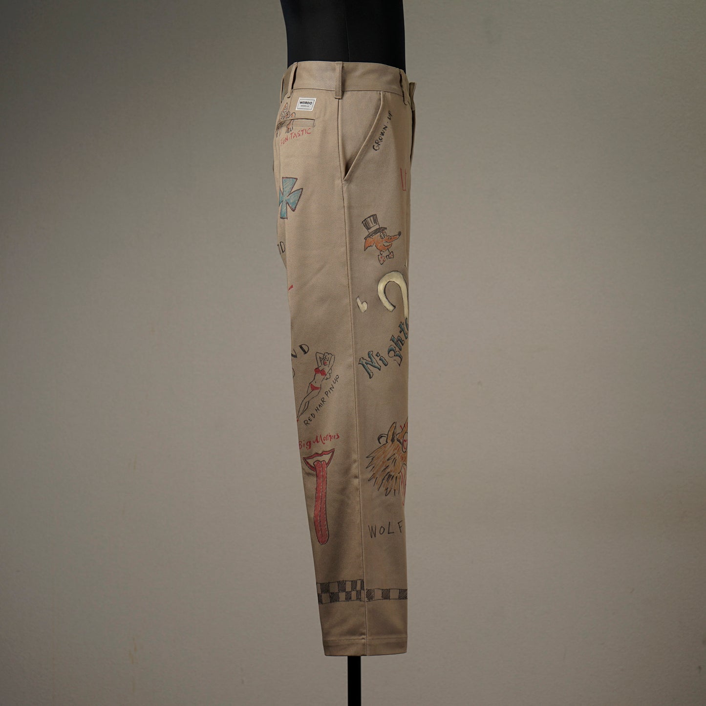 WIND UP - PANTS "HAND PAINT"