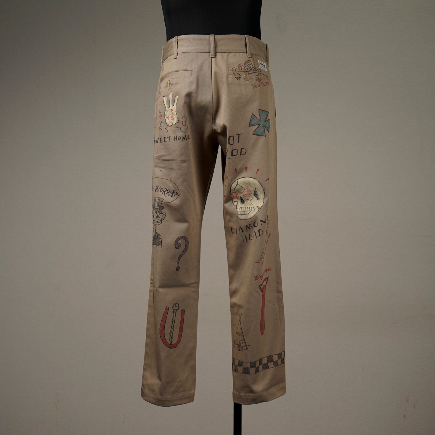 WIND UP - PANTS "HAND PAINT"