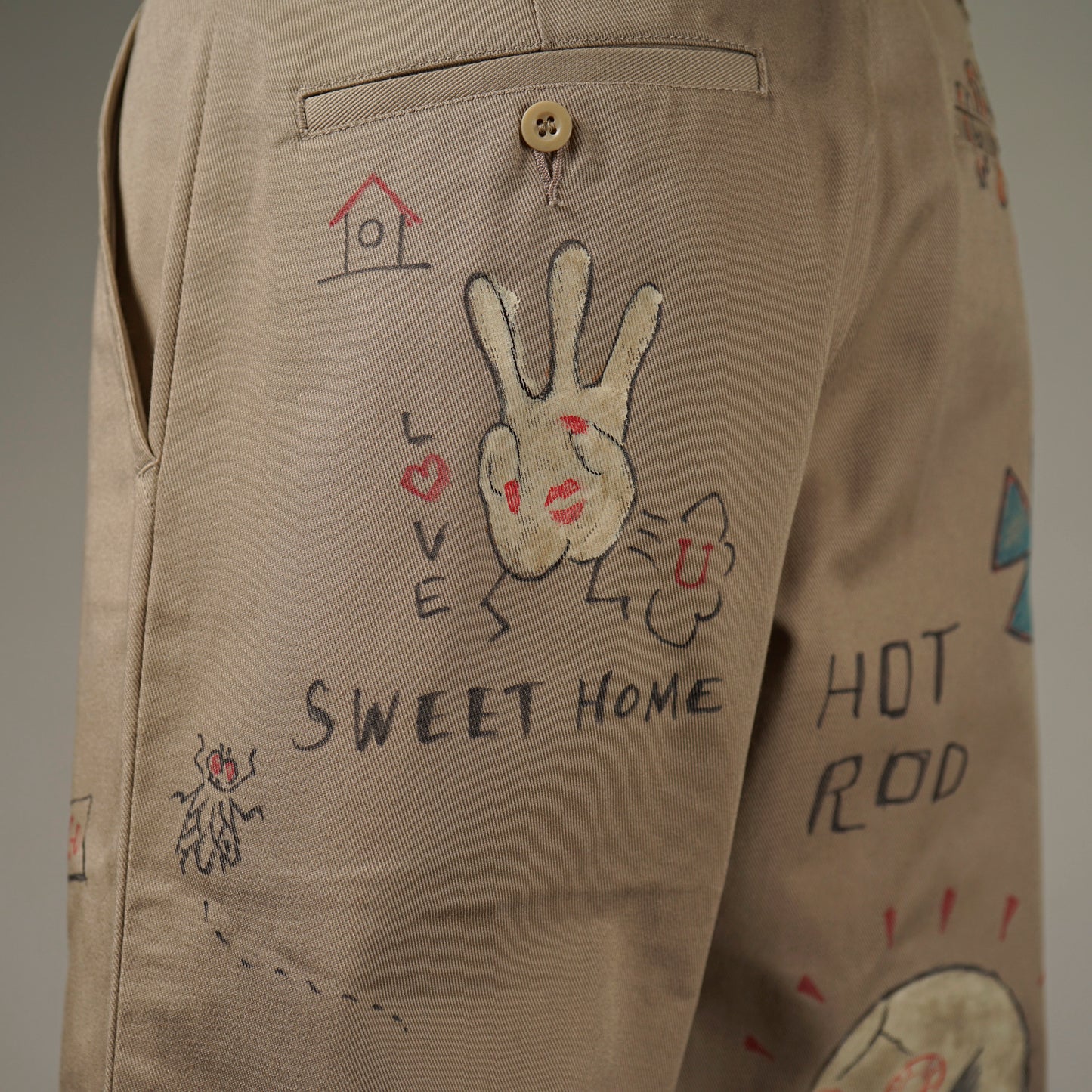 WIND UP - PANTS "HAND PAINT"