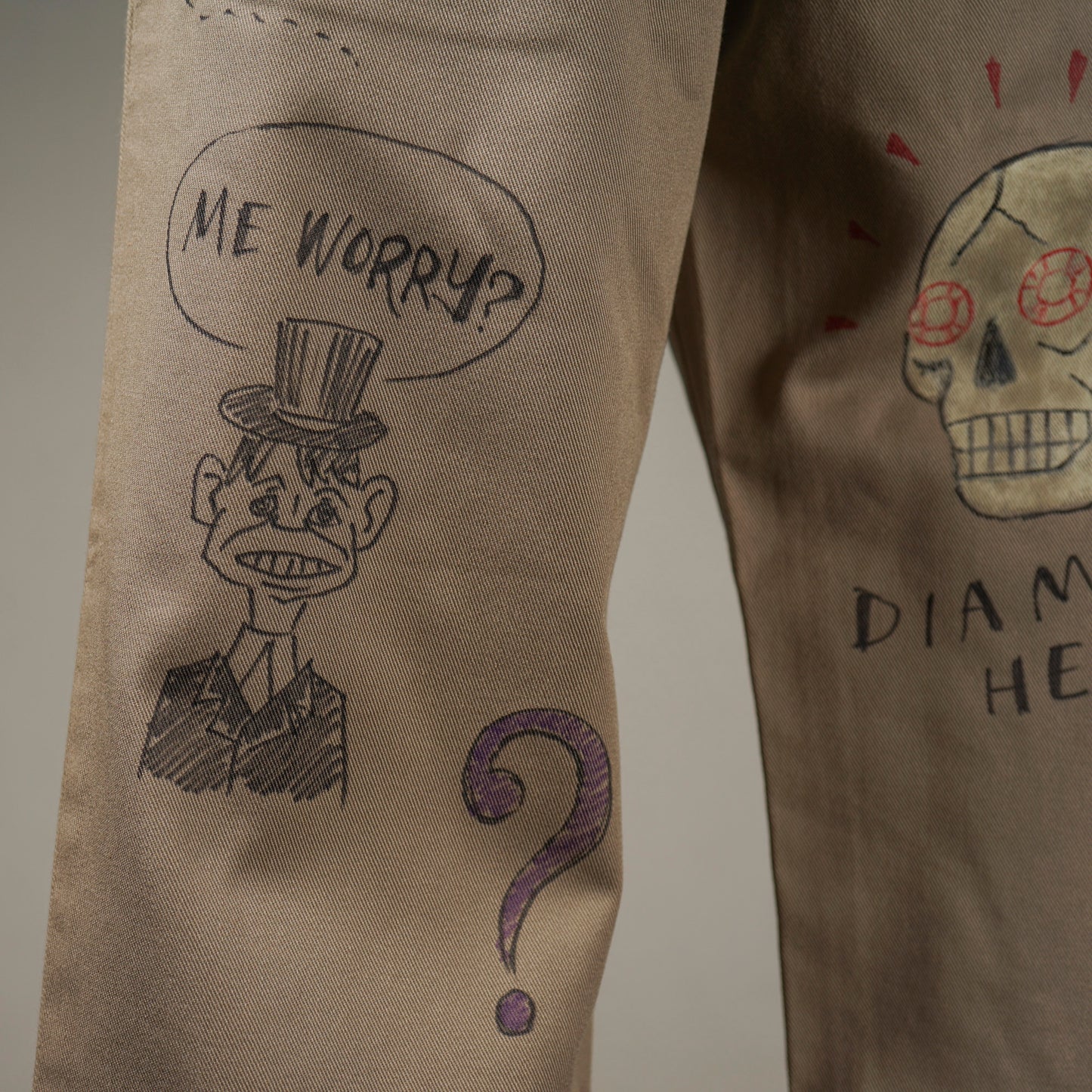 WIND UP - PANTS "HAND PAINT"