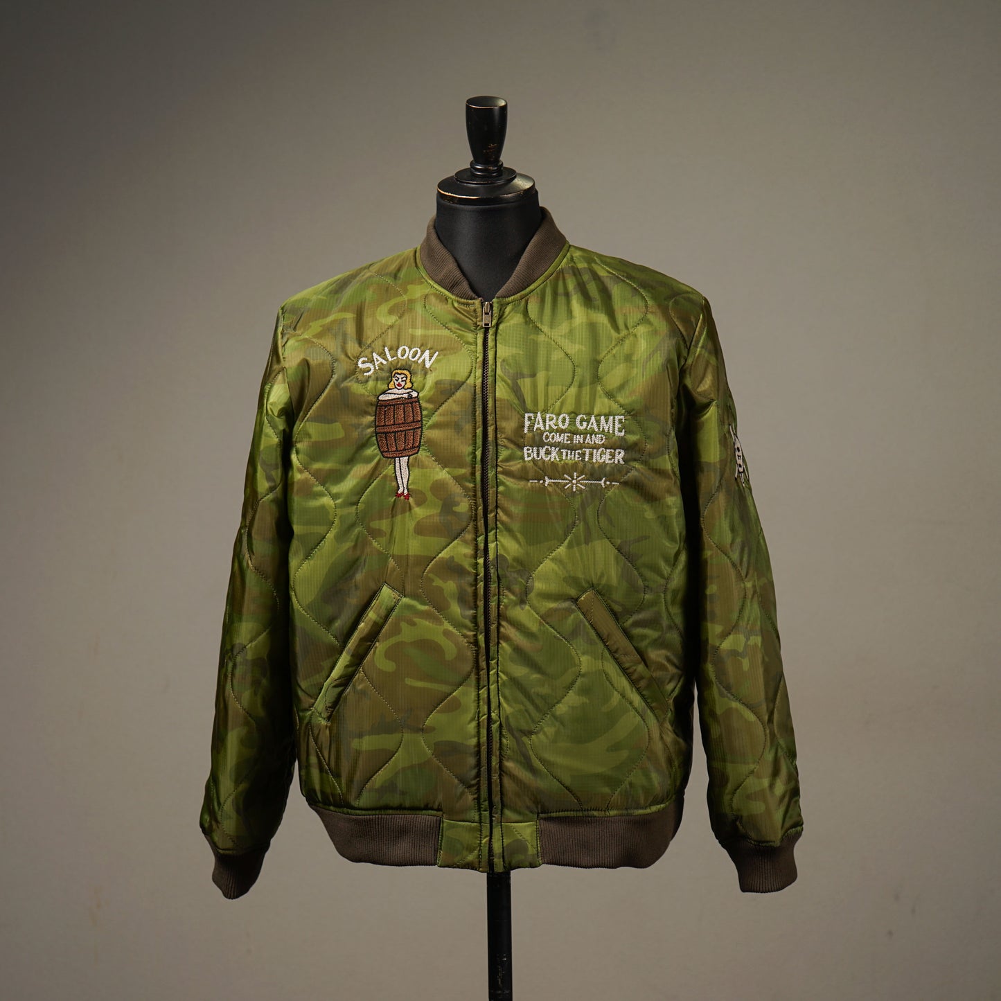 TIGER ALLEY - QUILTING JACKET / GSV-24-AW-03