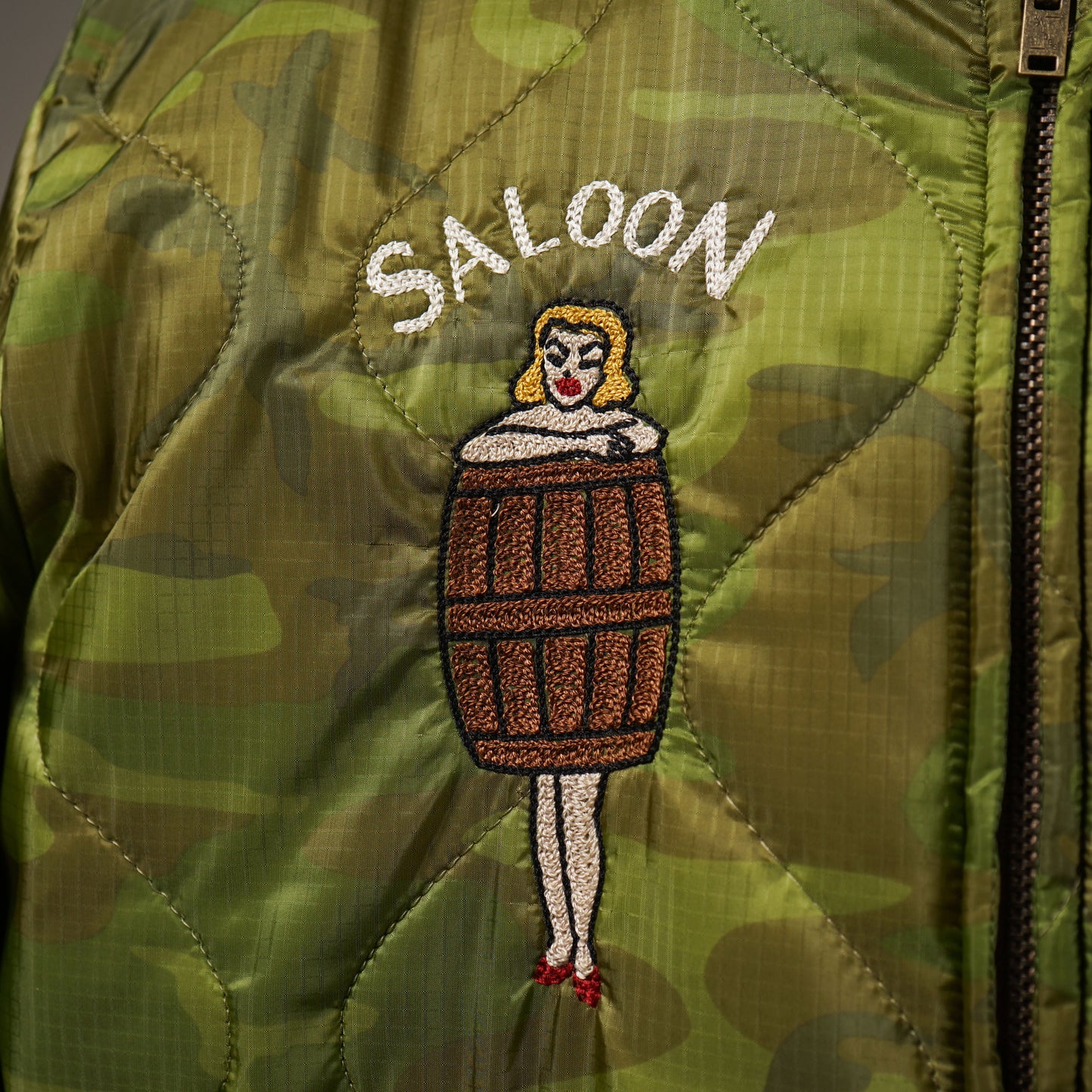 TIGER ALLEY - QUILTING JACKET / GSV-24-AW-03