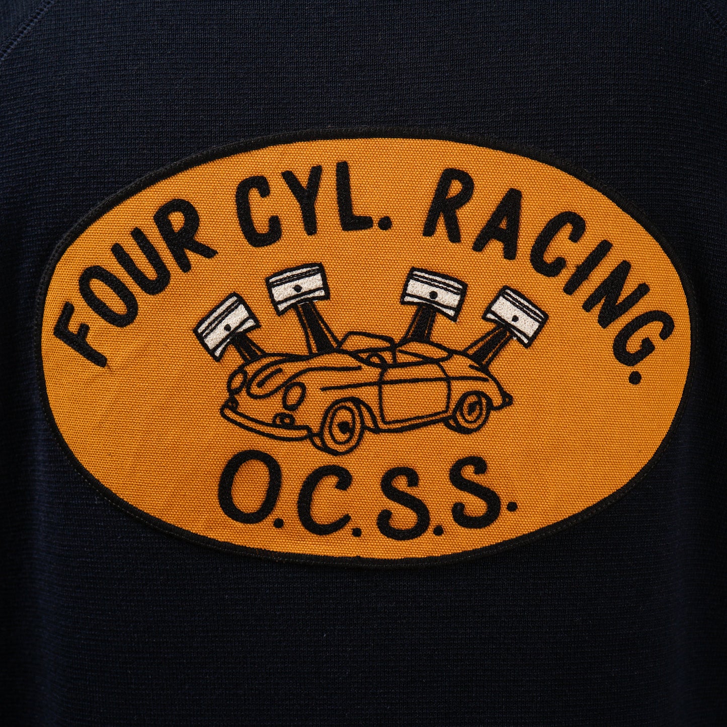 FOUR CYL. RACING. - KNIT BLOUSON / OC-24-AW-09