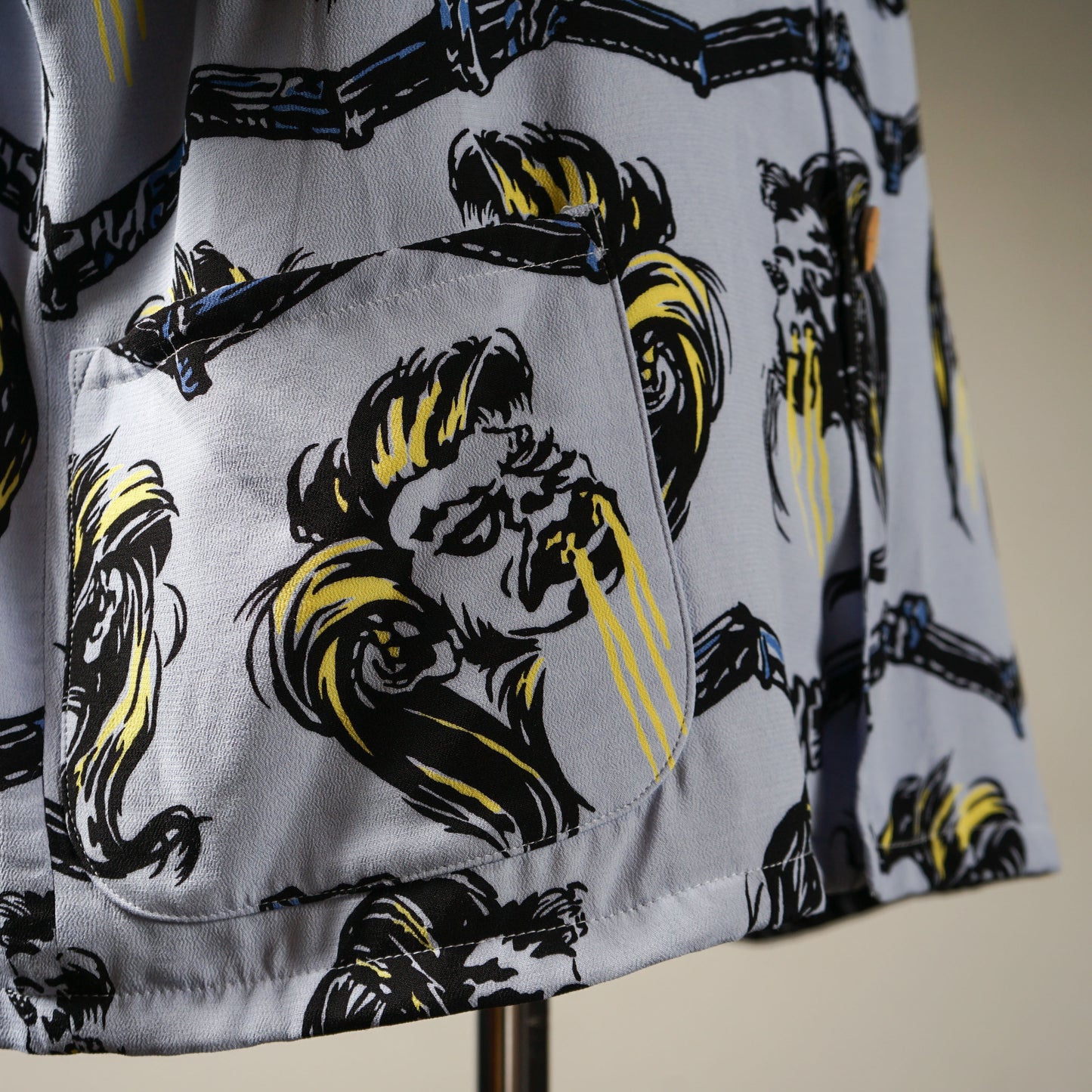 VOODOO HEAD - S/S BEACH SHIRTS / WRD-23-SS-08