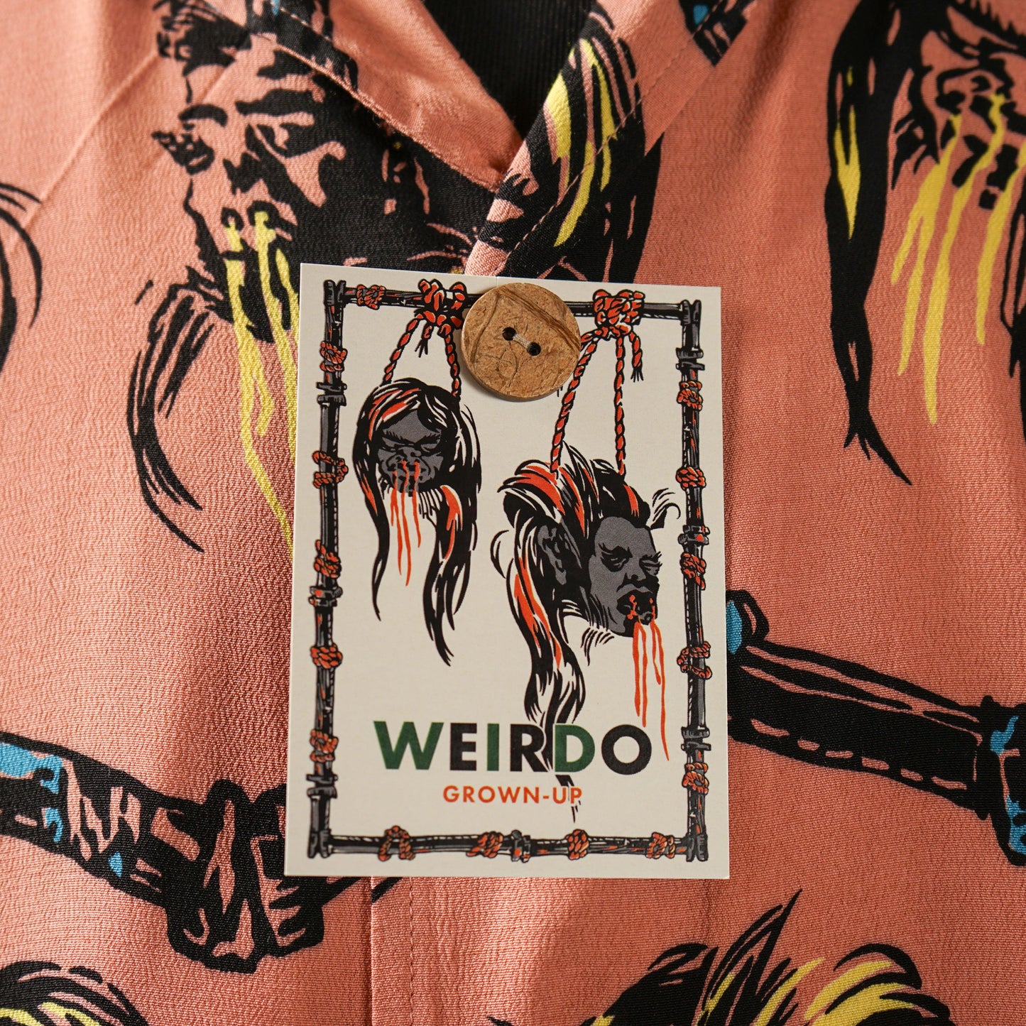 VOODOO HEAD - S/S BEACH SHIRTS / WRD-23-SS-08
