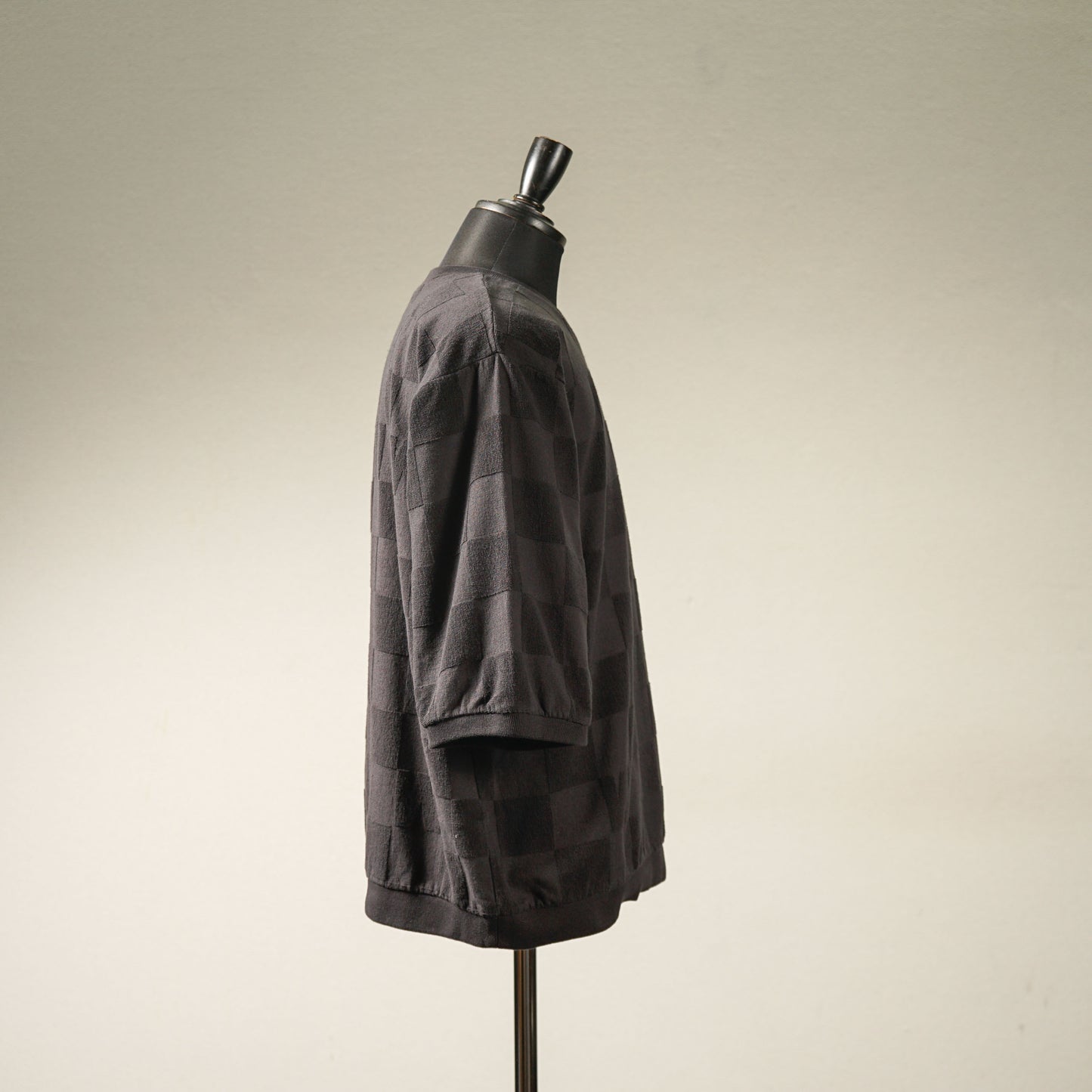 CHECKER - H/S PILE SWEAT / WRD-23-SS-21