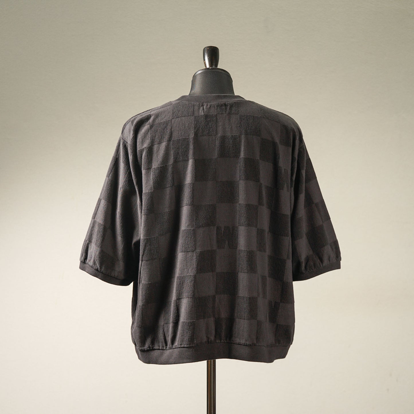 CHECKER - H/S PILE SWEAT / WRD-23-SS-21
