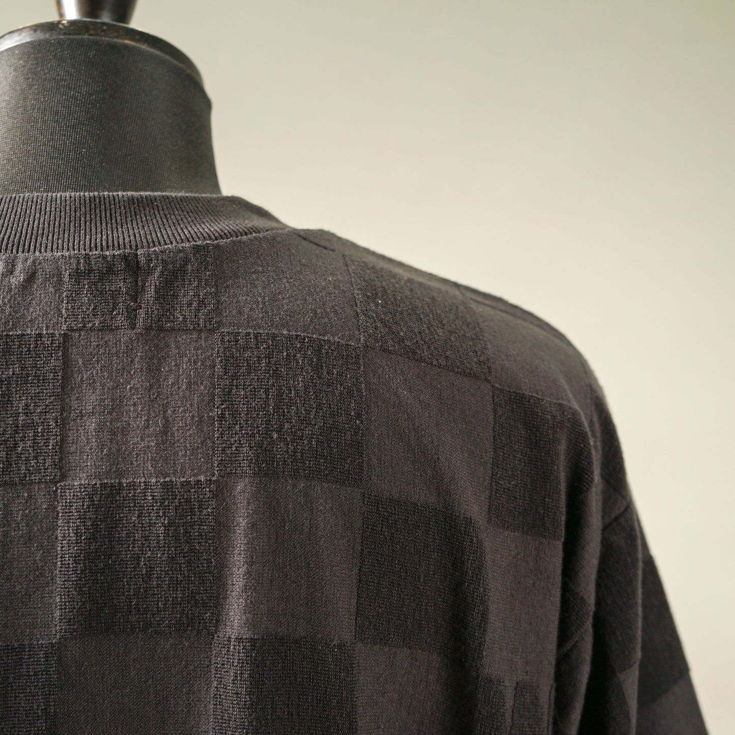 CHECKER - H/S PILE SWEAT / WRD-23-SS-21
