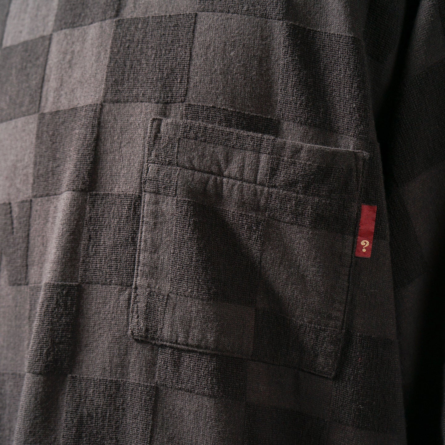 CHECKER - H/S PILE SWEAT / WRD-23-SS-21