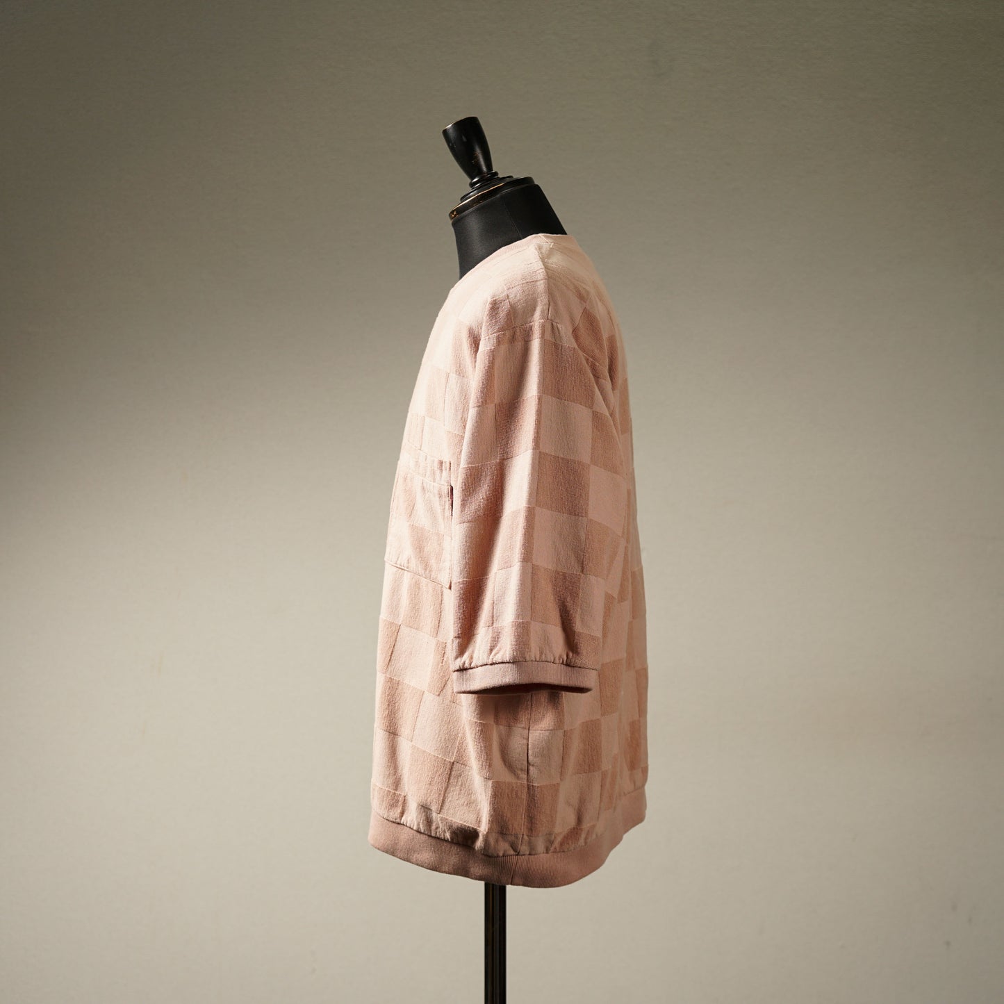 CHECKER - H/S PILE SWEAT / WRD-23-SS-21