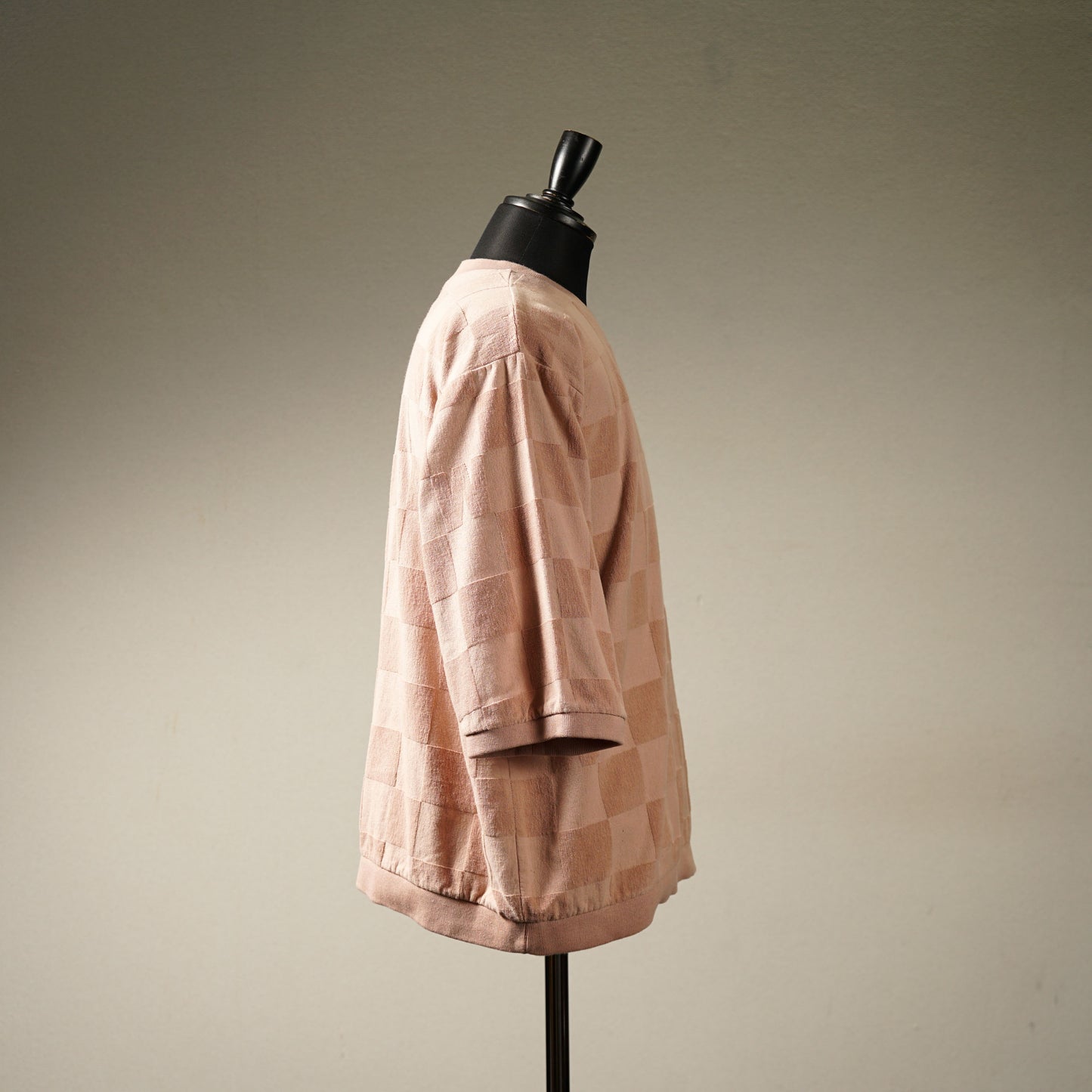 CHECKER - H/S PILE SWEAT / WRD-23-SS-21