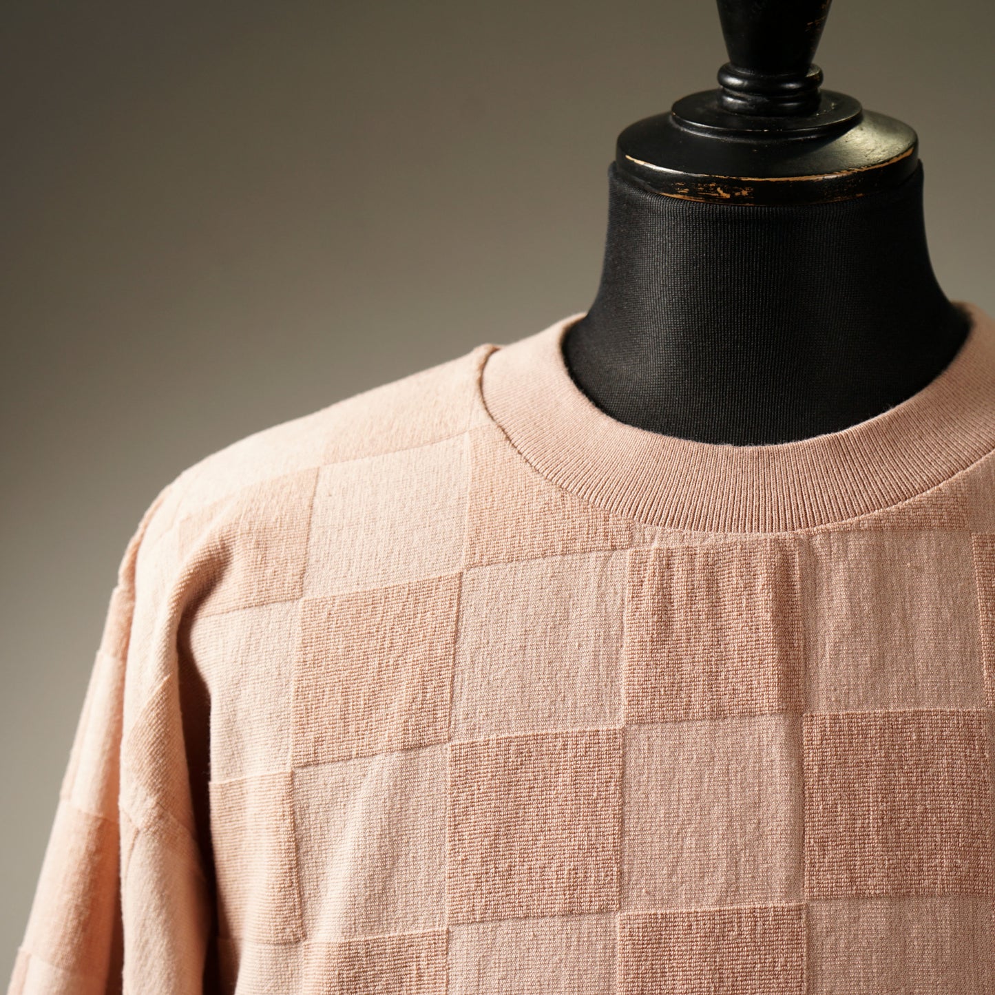 CHECKER - H/S PILE SWEAT / WRD-23-SS-21