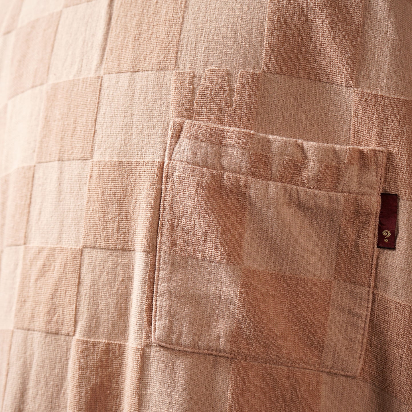 CHECKER - H/S PILE SWEAT / WRD-23-SS-21