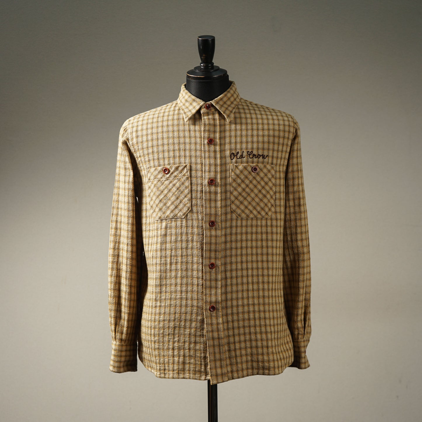 WHISKEY DELIVERY - CHECK L/S SHIRTS / OC-23-SS-09